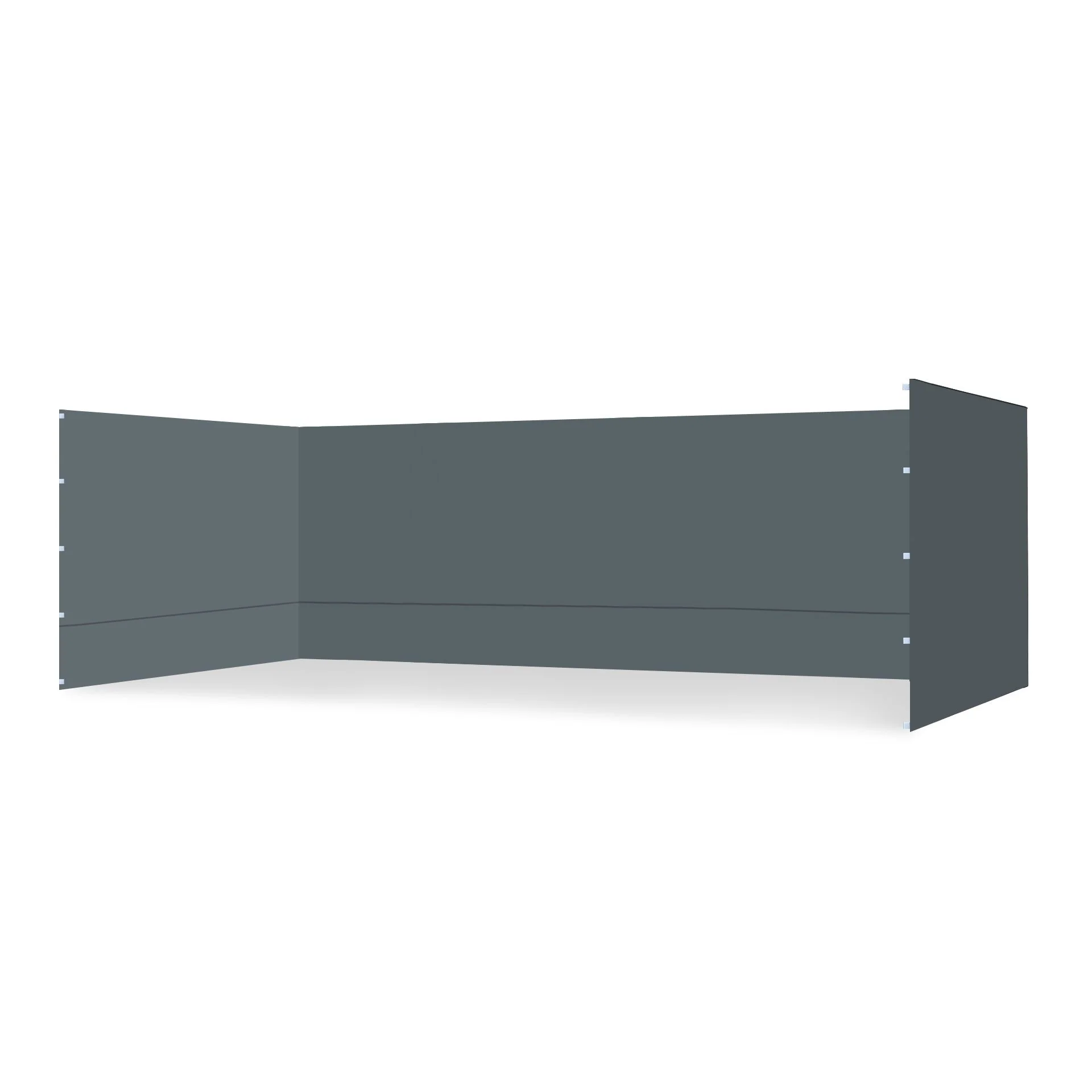 Toughout Breeze Gazebo Side Wall 3x6m - Grey