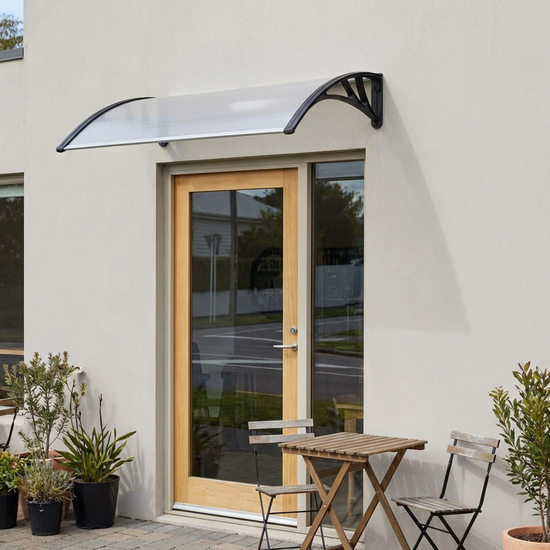 Toughout Canopy Awning Door Window Awning 1.5m x 1m - Image 2
