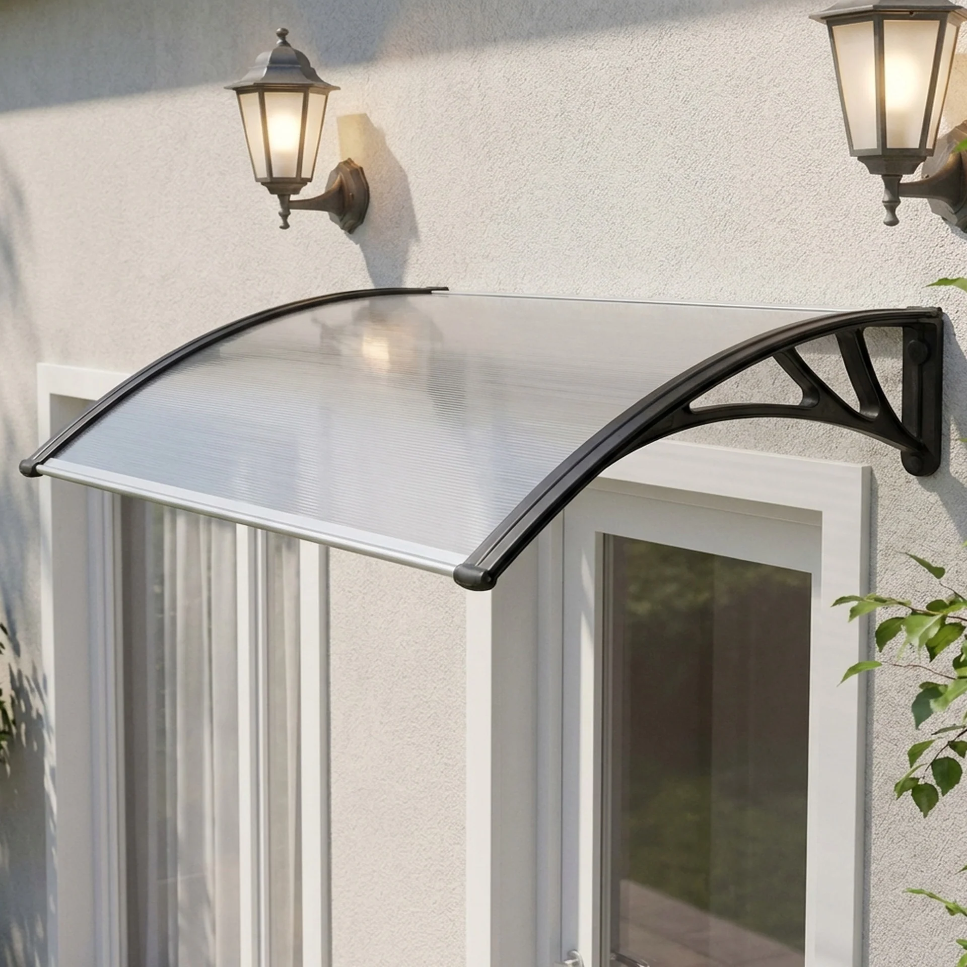 Toughout Canopy Awning Door Window Awning 1.5m x 1m - Image 3