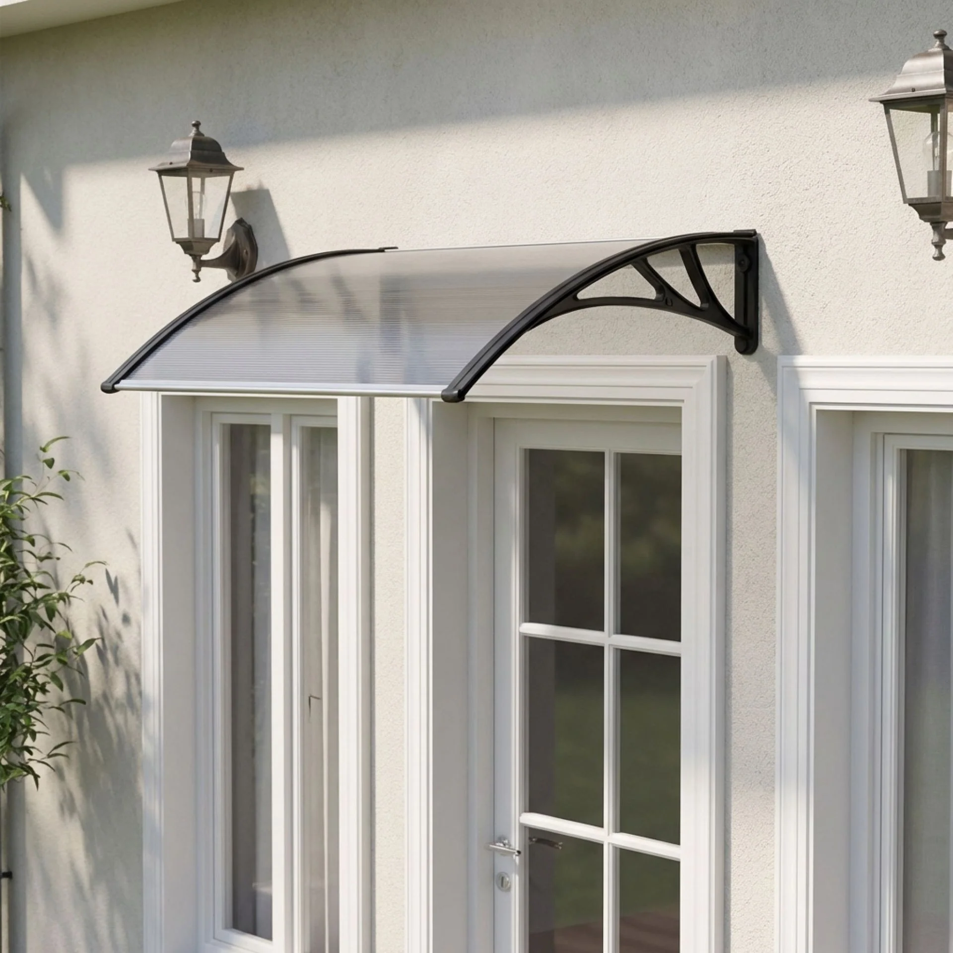 Toughout Canopy Awning Door Window Awning 1.5m x 1m - Image 5