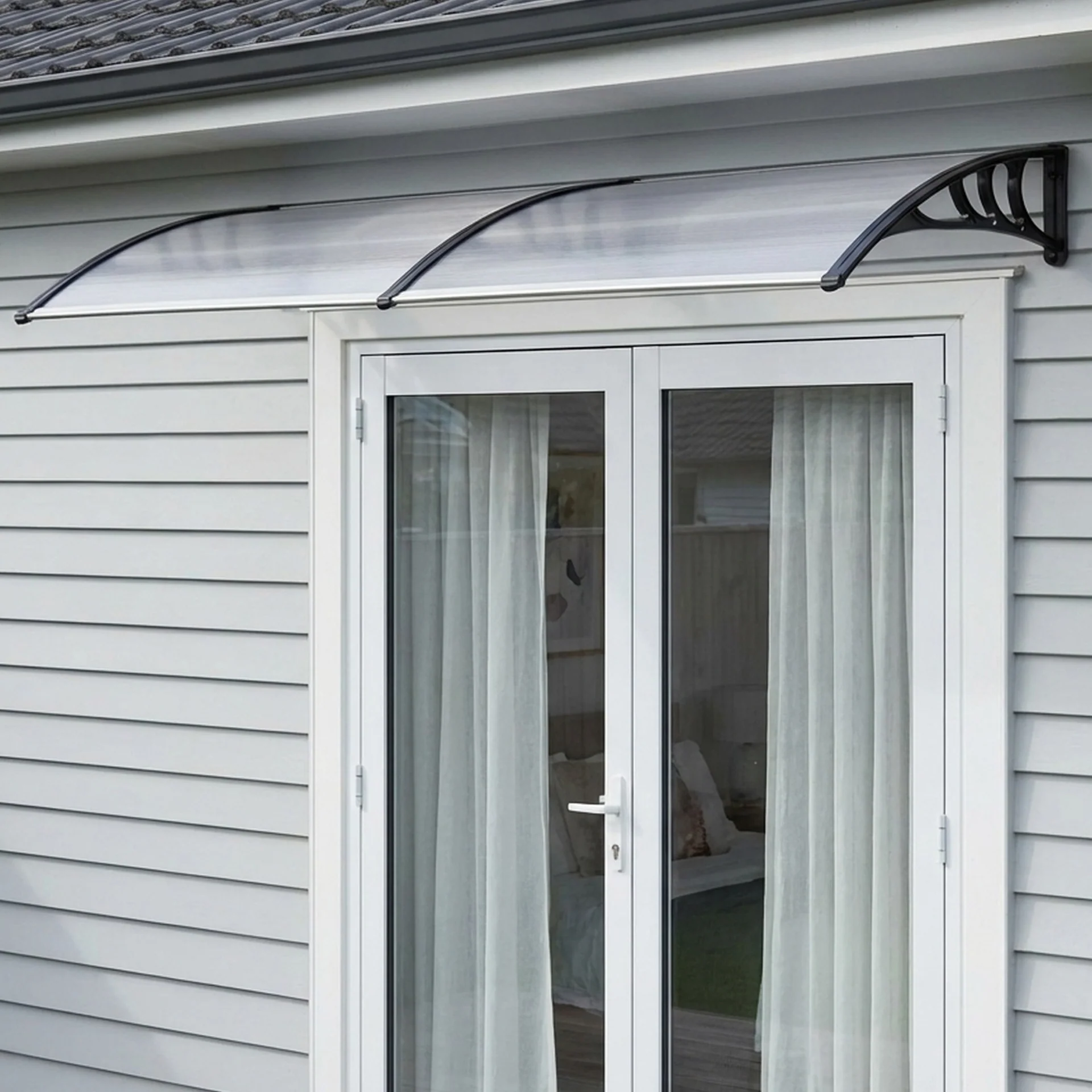 Toughout Canopy Awning Door Window Awning 2.4m x 0.8m - Image 4