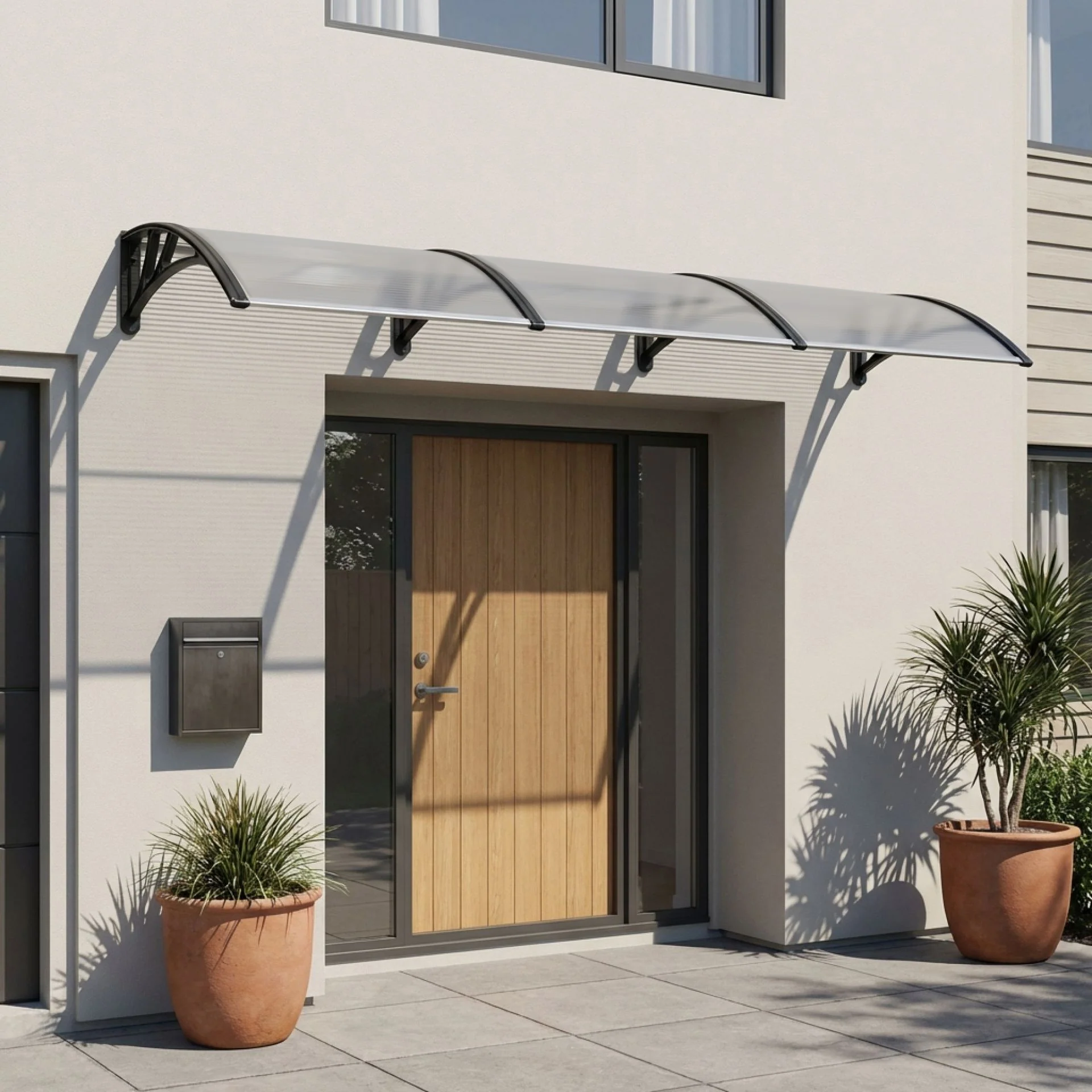 Toughout Canopy Awning Door Window Awning 3m x 1m