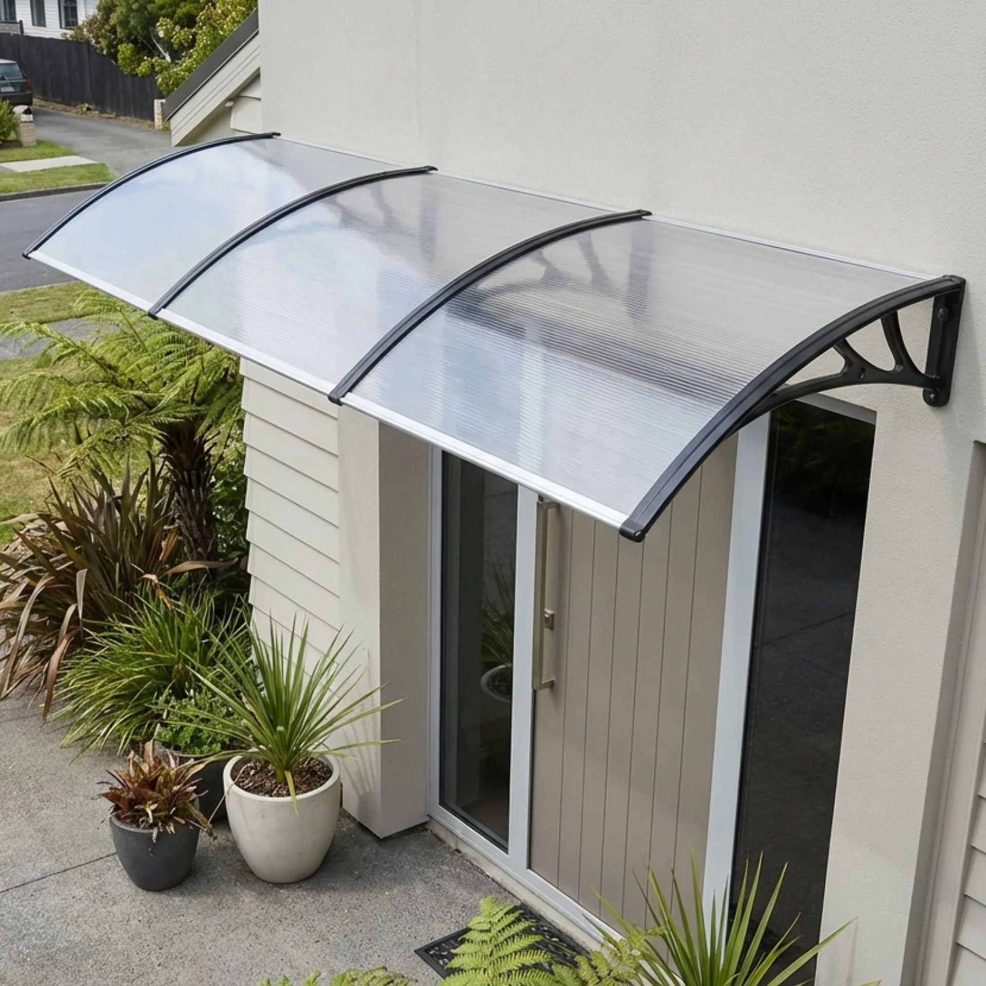 Toughout Canopy Awning Door Window Awning 3m x 1m - Image 2