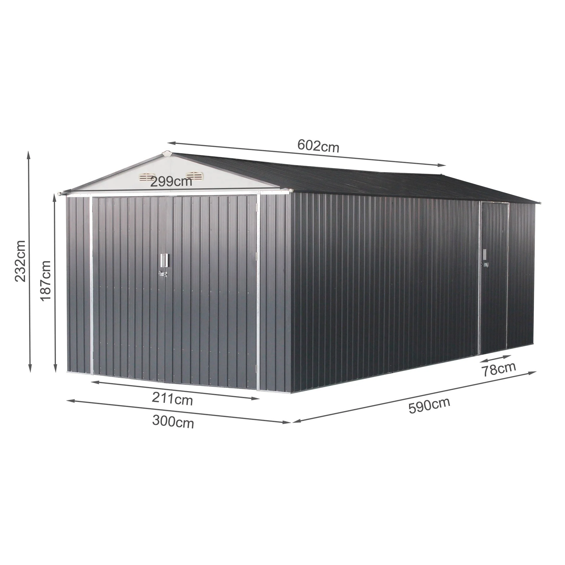 Toughout Car Garage Workshop 6m x 3m x 2.32m - Image 14