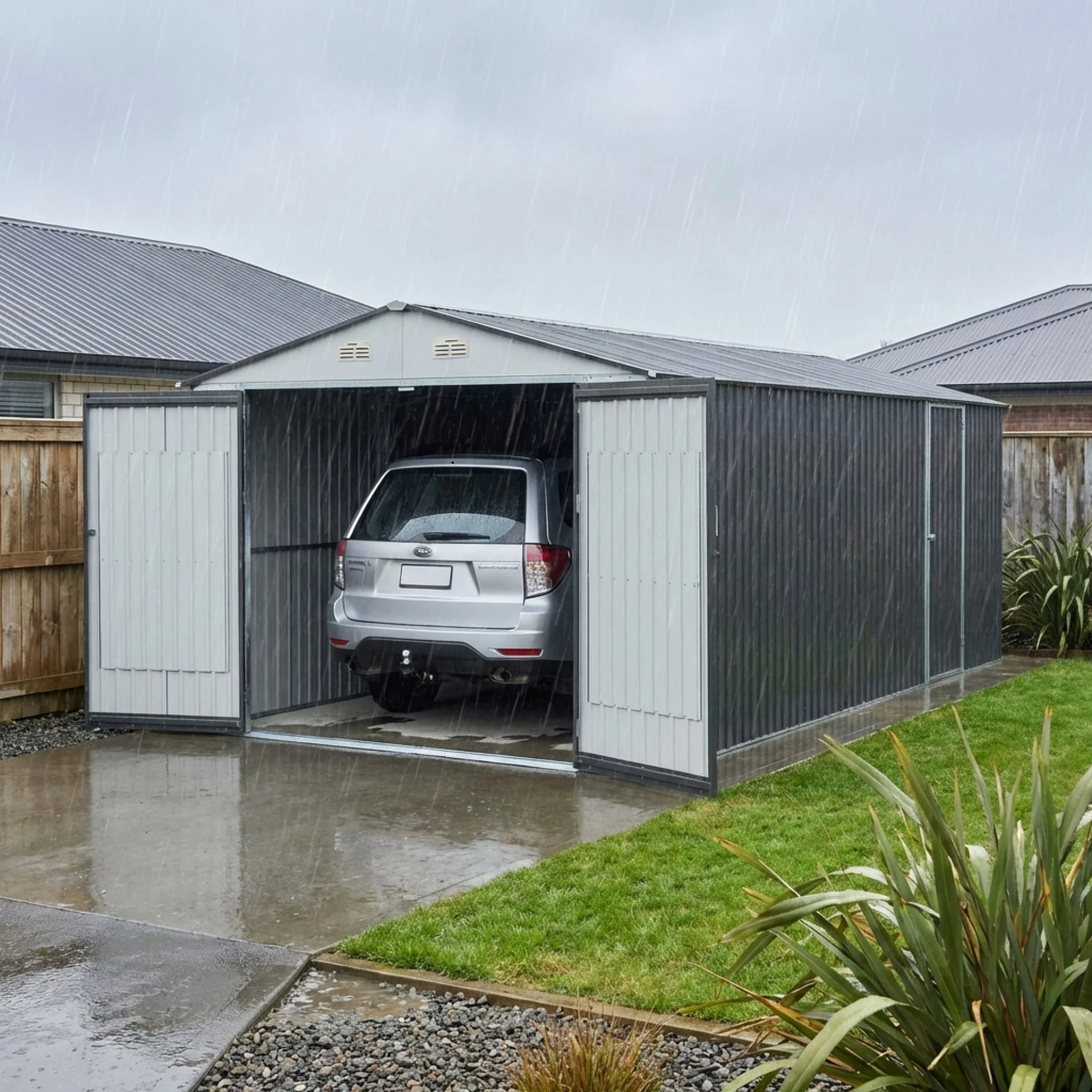 Toughout Car Garage Workshop 6m x 3m x 2.32m - Image 3