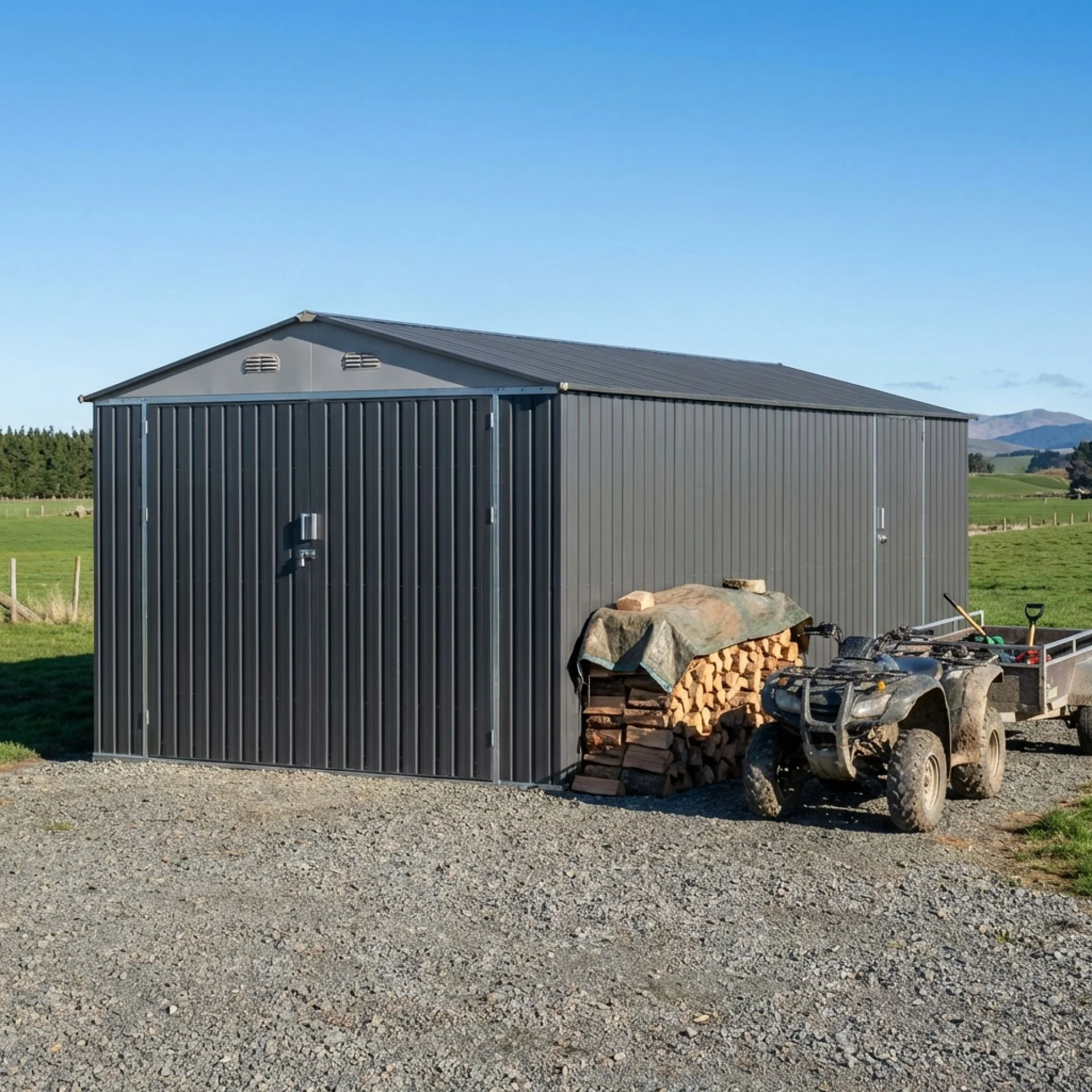 Toughout Car Garage Workshop 6m x 3m x 2.32m - Image 4