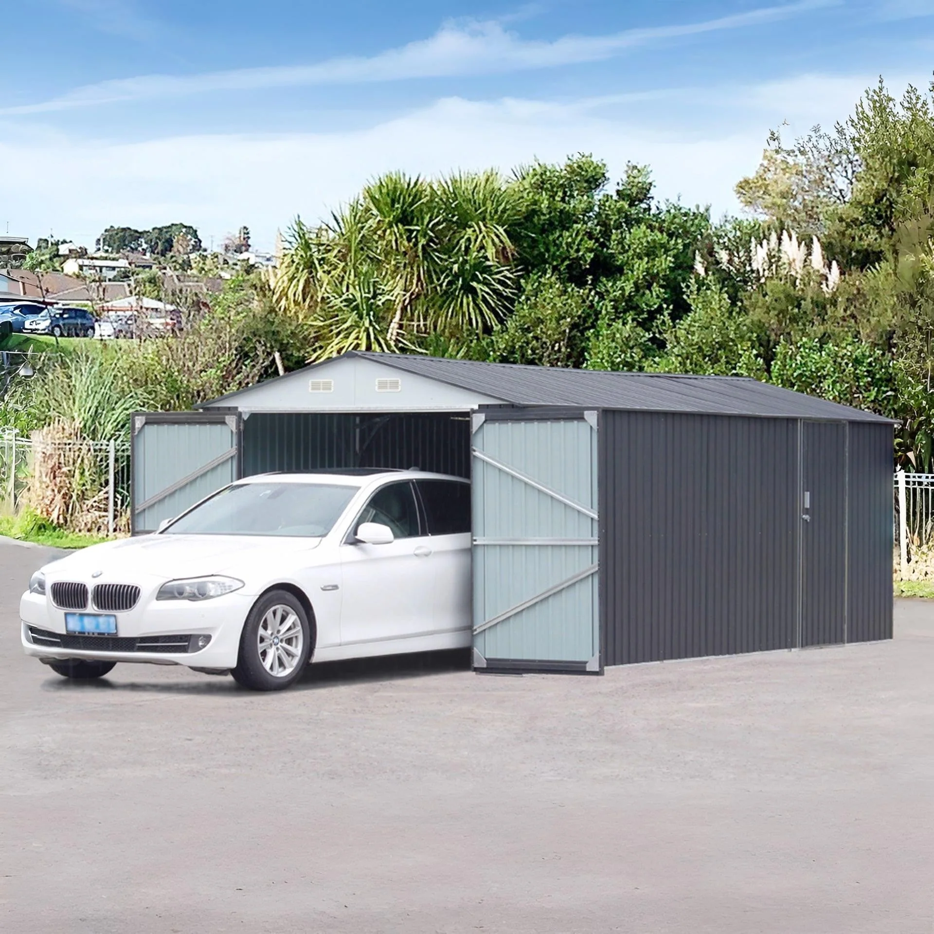 Toughout Car Garage Workshop 6m x 3m x 2.32m - Image 8