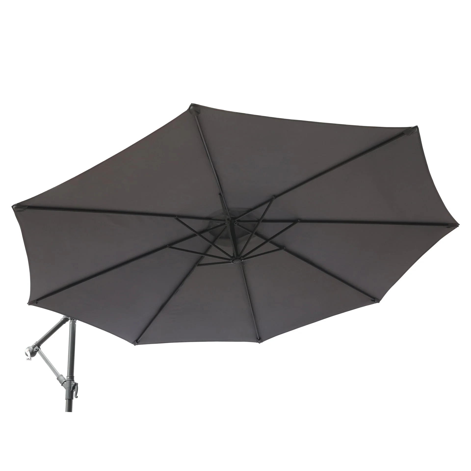 Toughout Kauri Outdoor Cantilever Umbrella 3m - Grey - Image 8