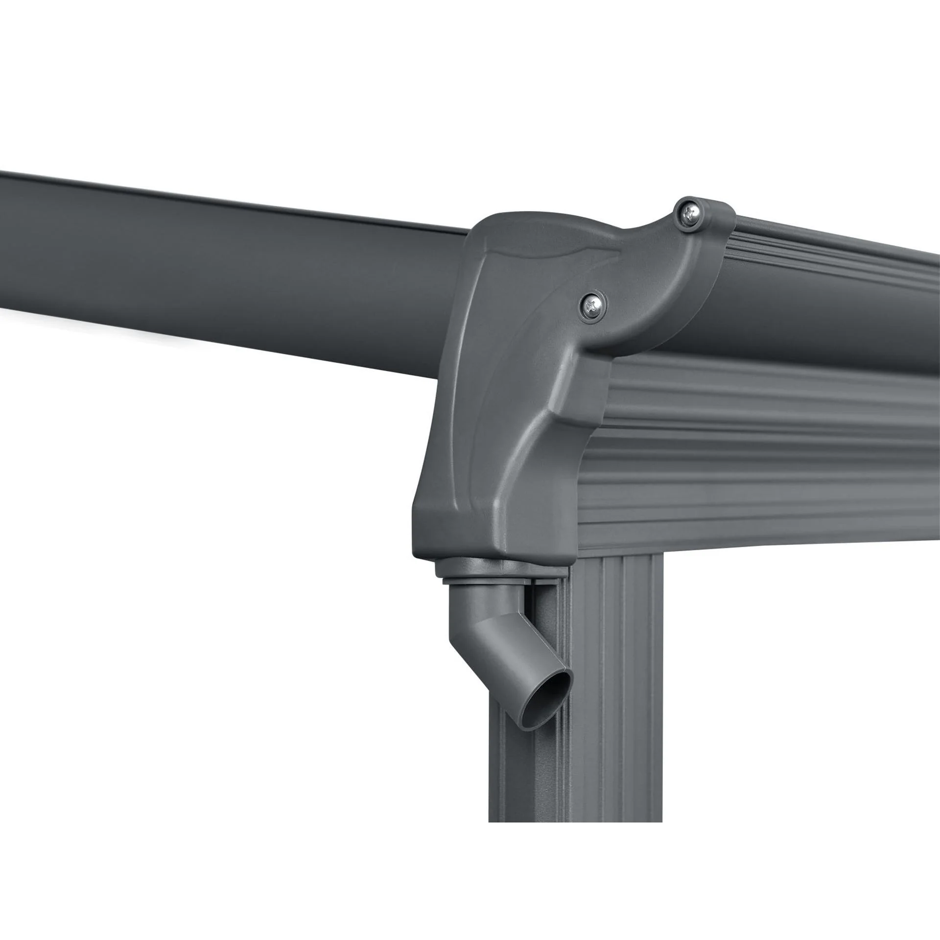 Toughout Patio Canopy Roof 6.18m x 3m x 2.58m - Charcoal Grey - Image 10
