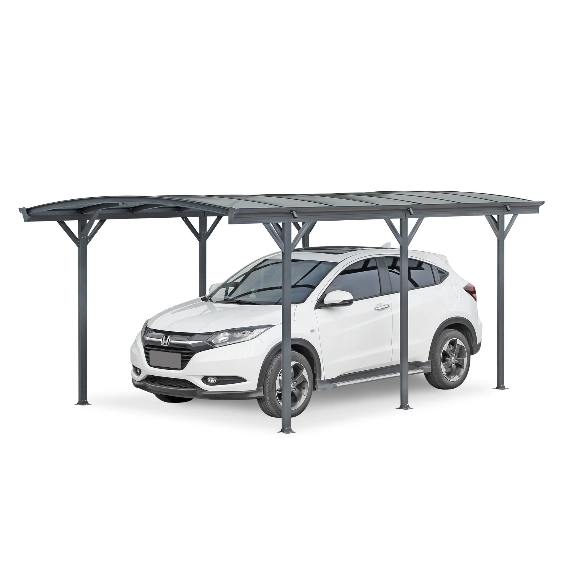 Toughout Patio Carport Canopy Curved Roof 5.06m x 3m - Image 10