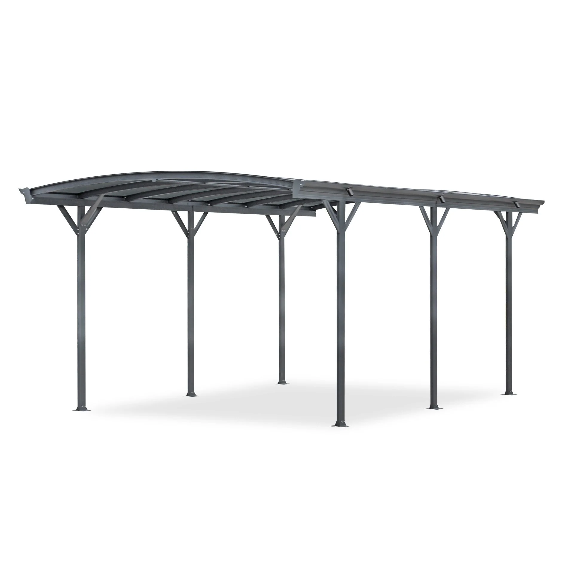 Toughout Patio Carport Canopy Curved Roof 5.06m x 3m - Image 12