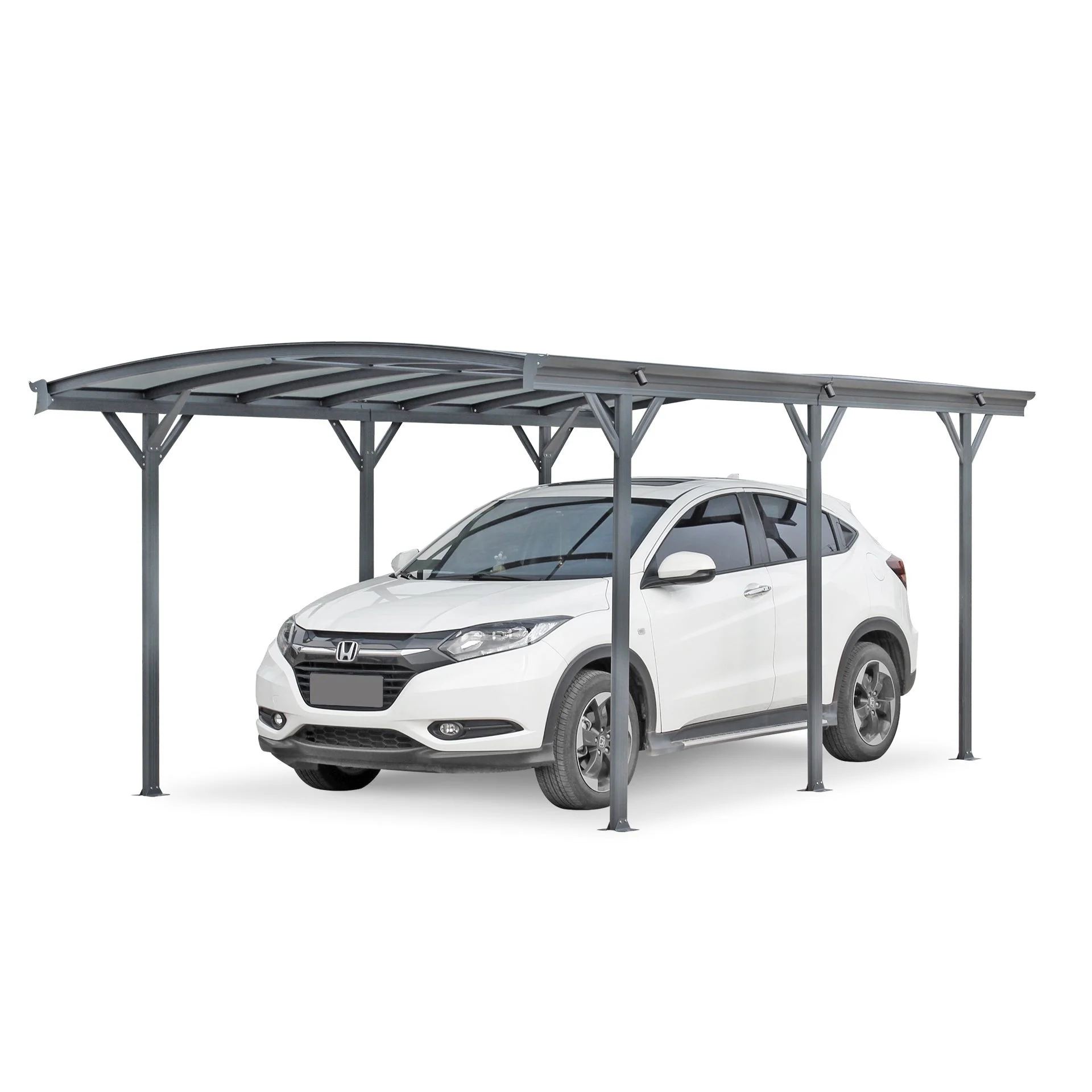 Toughout Patio Carport Canopy Curved Roof 5.06m x 3m - Image 9