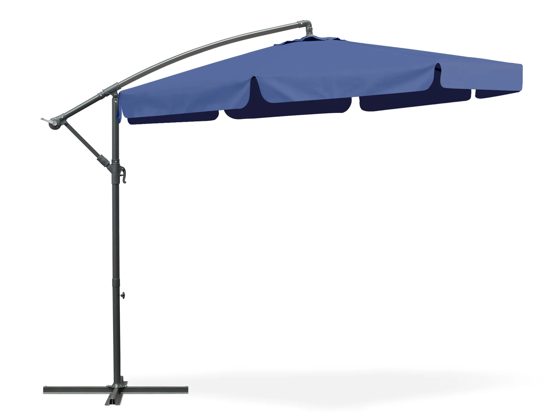 Toughout Puriri Outdoor Cantilever Umbrella 3m - Navy - Image 3