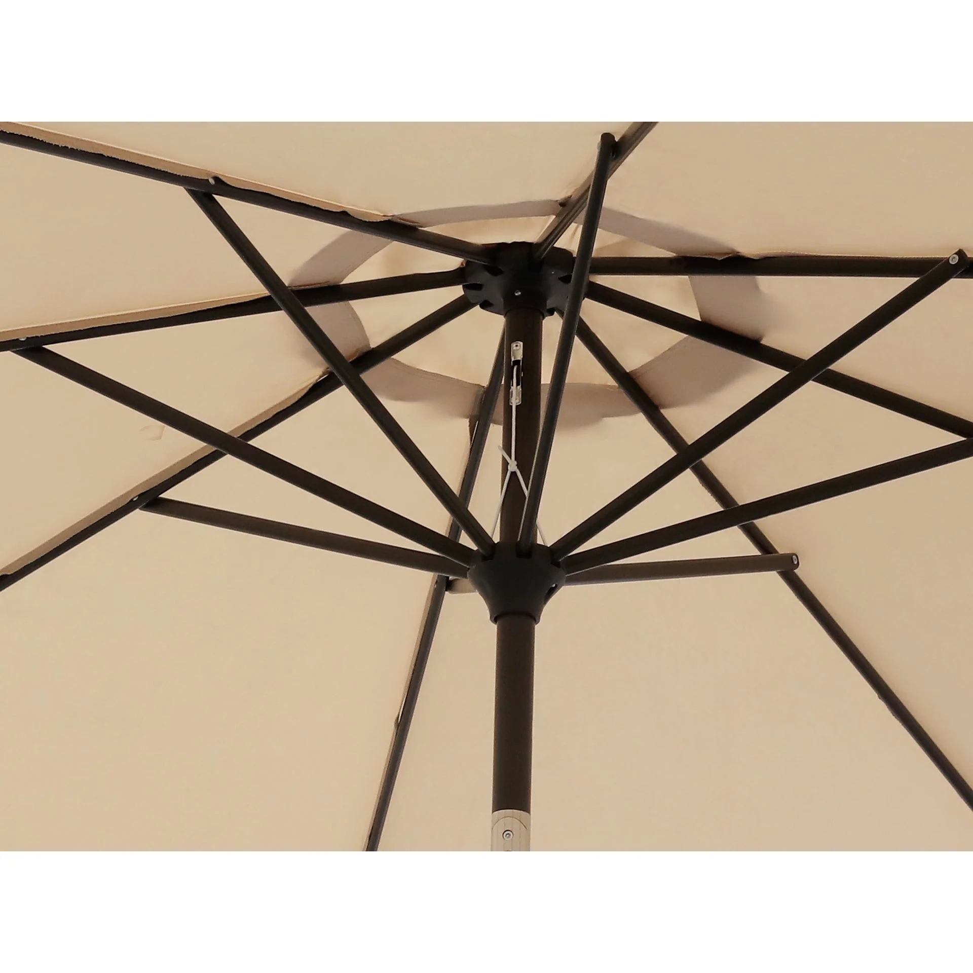 Toughout Rimu Outdoor Umbrella 3m - Khaki - Image 5