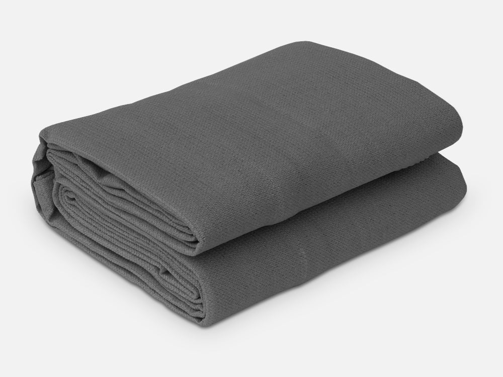 TOUGHOUT Shade Sail Rectangle 3m x 4m - CHARCOAL - Image 3