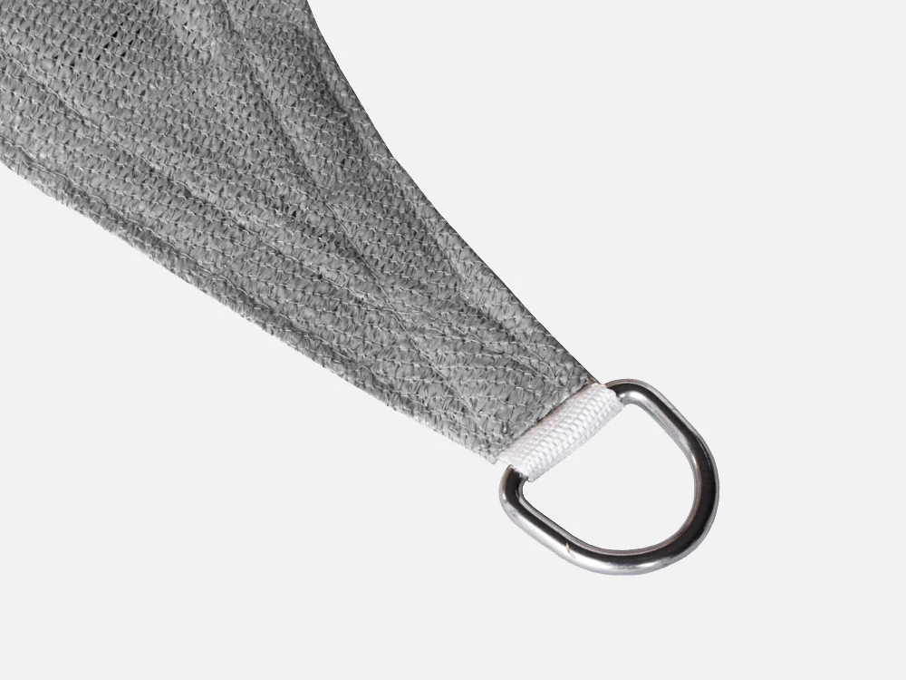 TOUGHOUT Shade Sail Rectangle 3m x 4m - GREY - Image 3
