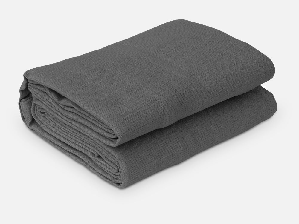 TOUGHOUT Shade Sail Rectangle 4m x 6m - CHARCOAL - Image 4