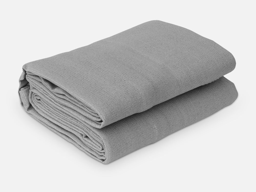 TOUGHOUT Shade Sail Square 5m x 5m - GREY - Image 4