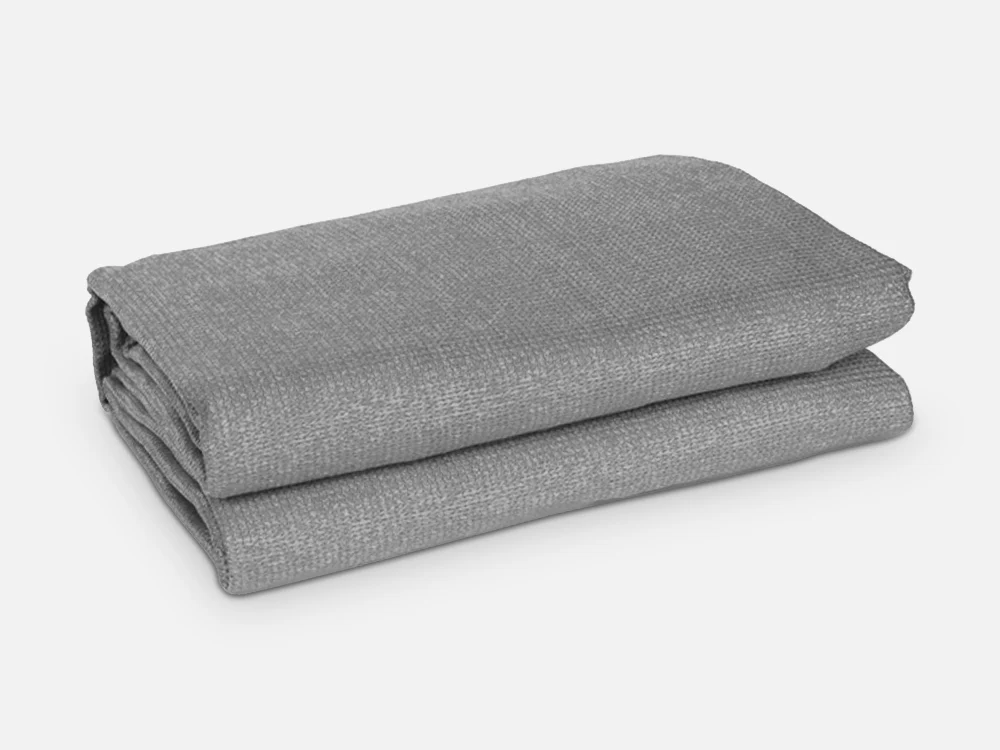 TOUGHOUT Shade Sail Triangle 5m x 5m x 5m - GREY - Image 3