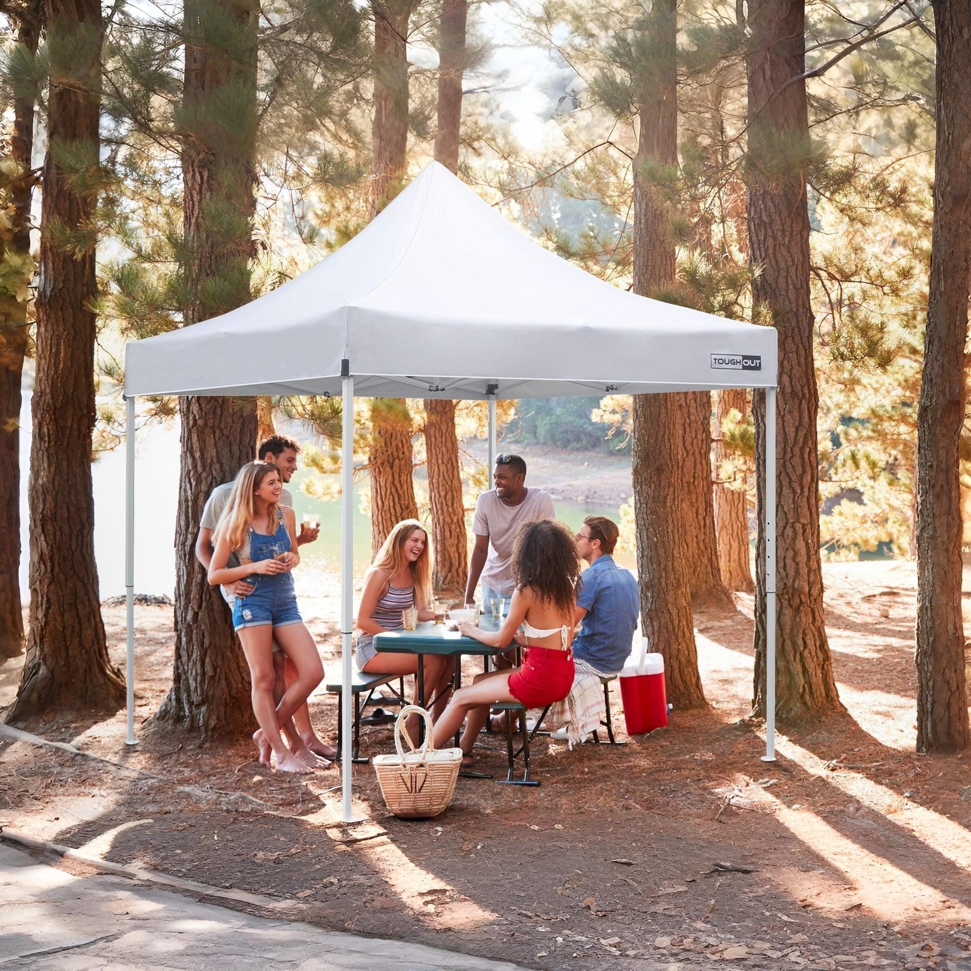 Toughout Thunderstorm Gazebo 3 x 3m - White