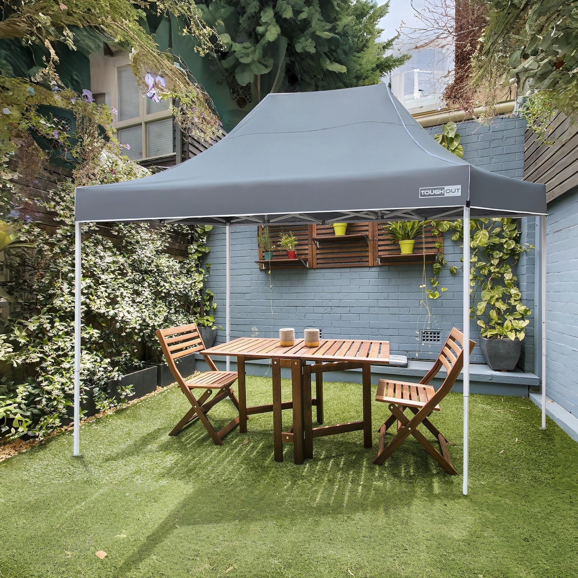 Toughout Thunderstorm Gazebo 3 x 4.5m - Grey - Image 3