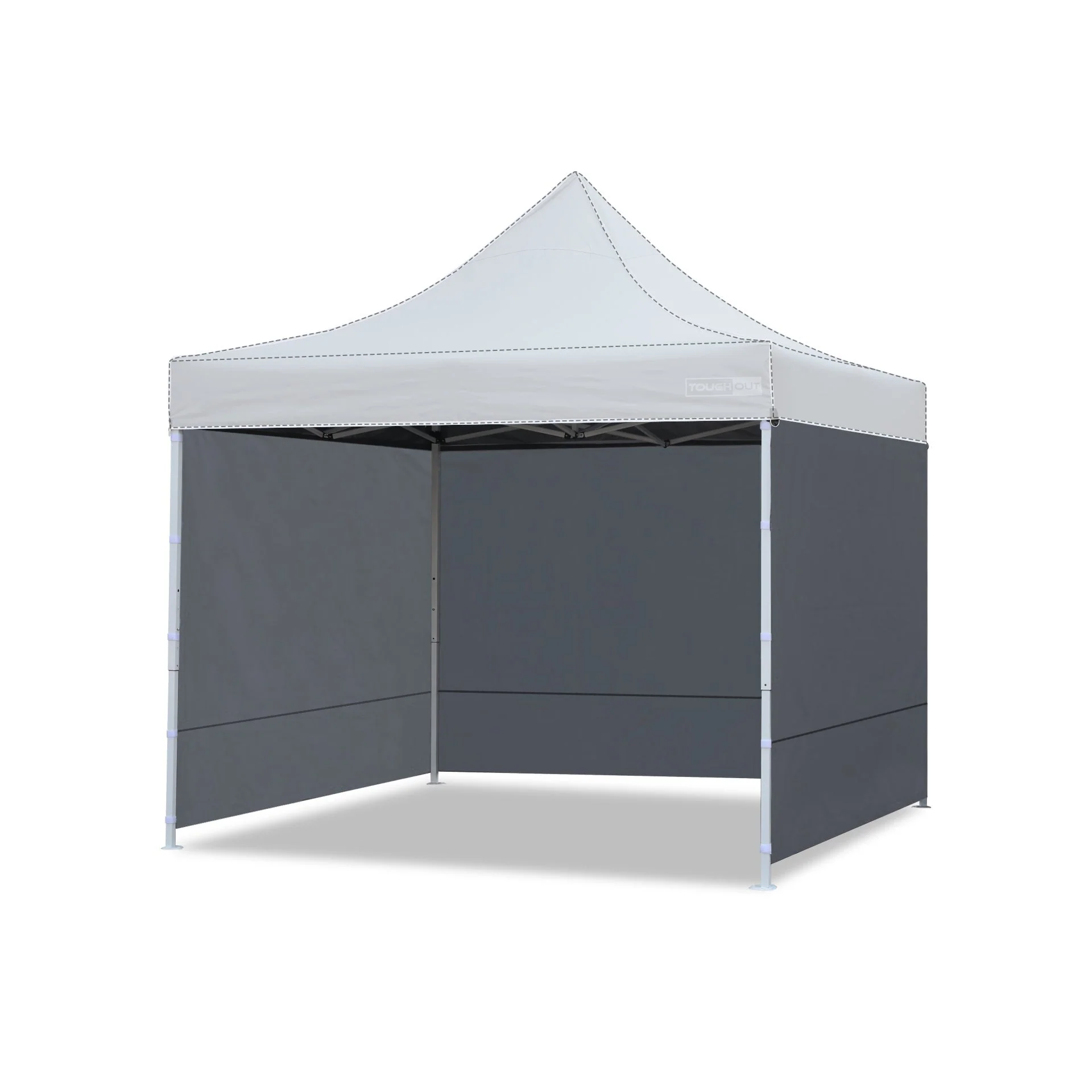 Toughout Thunderstorm Gazebo Side Wall 3x3m - Grey - Image 3