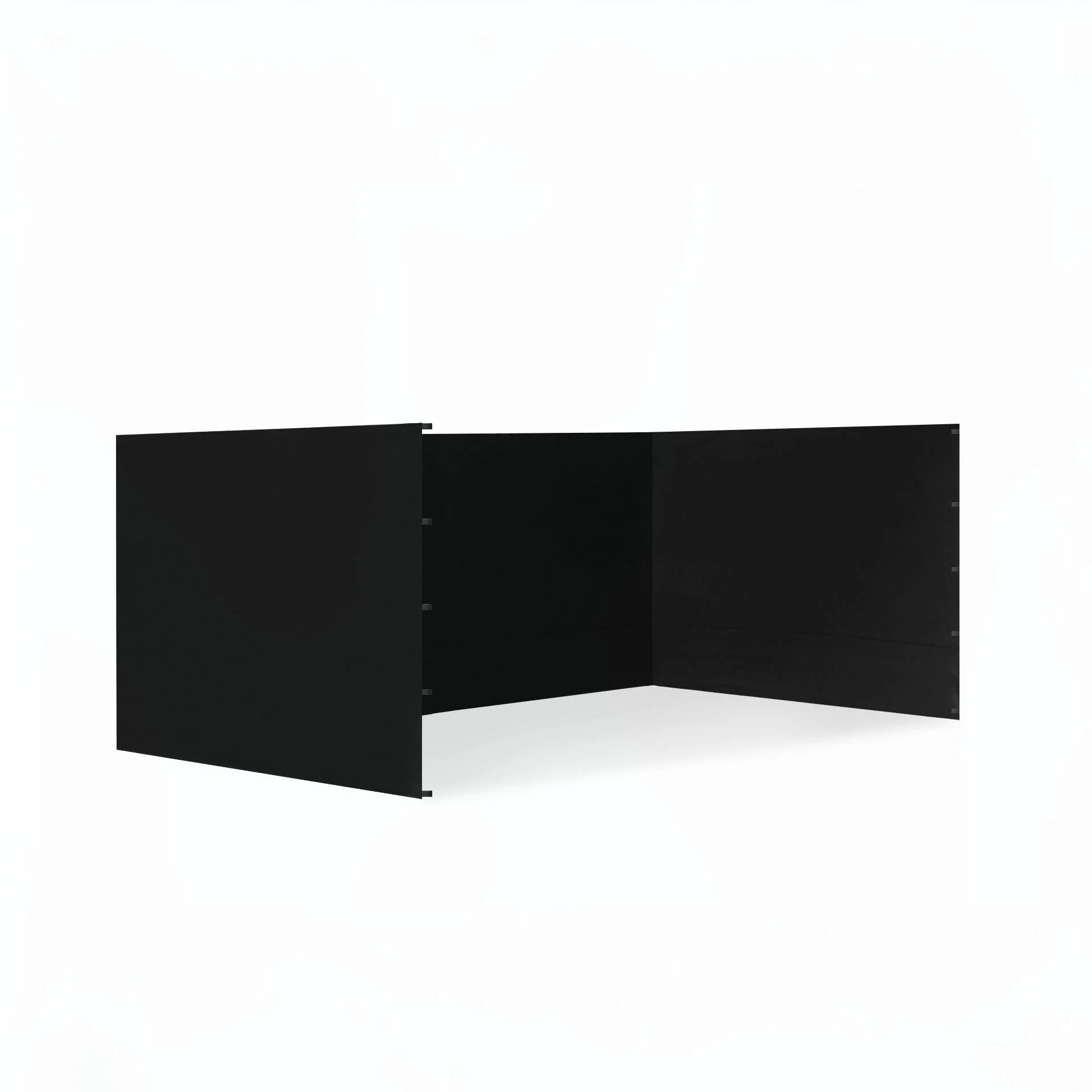 Toughout Thunderstorm Gazebo Side Wall 3x4.5m - Black - Image 4