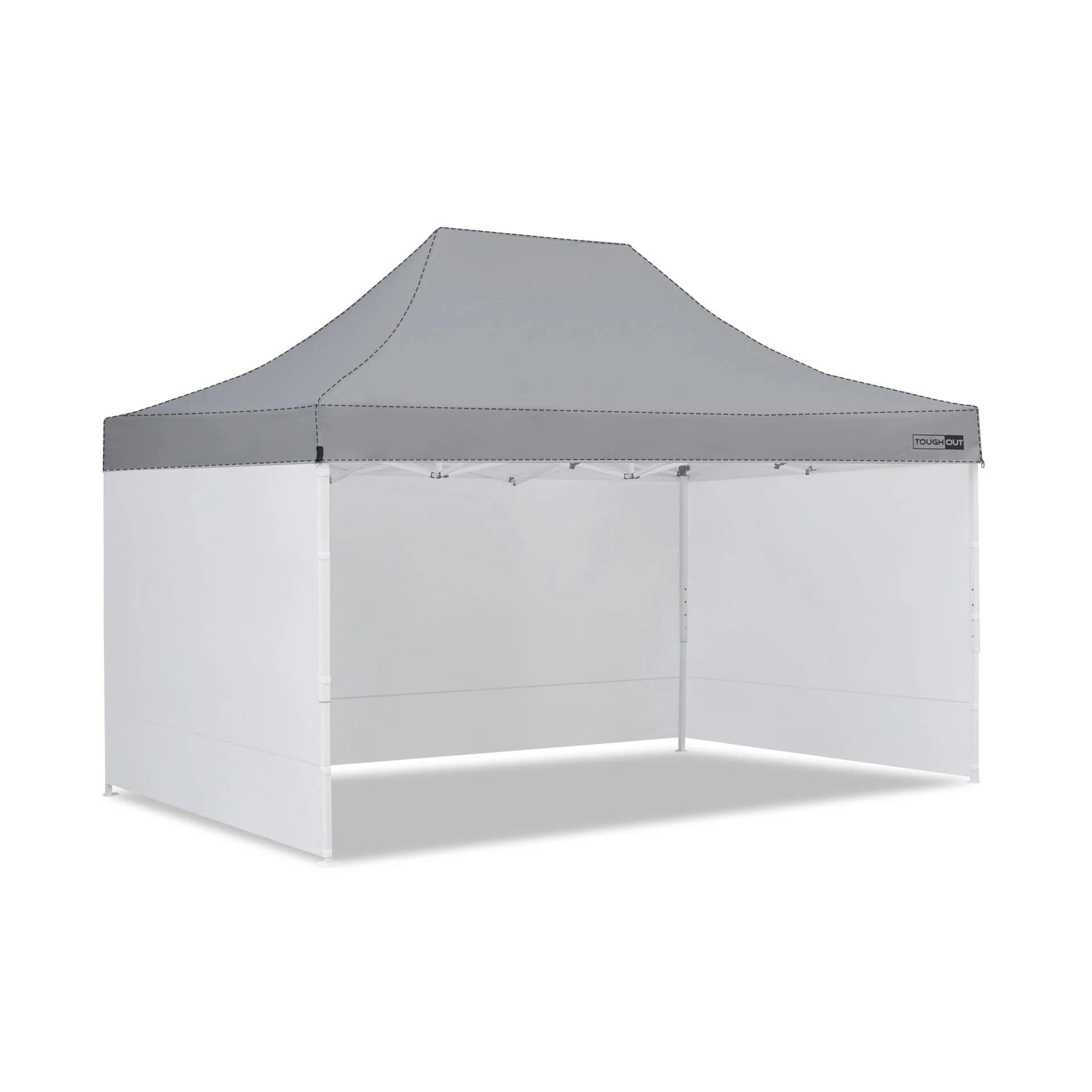 Toughout Thunderstorm Gazebo Side Wall 3x4.5m - White