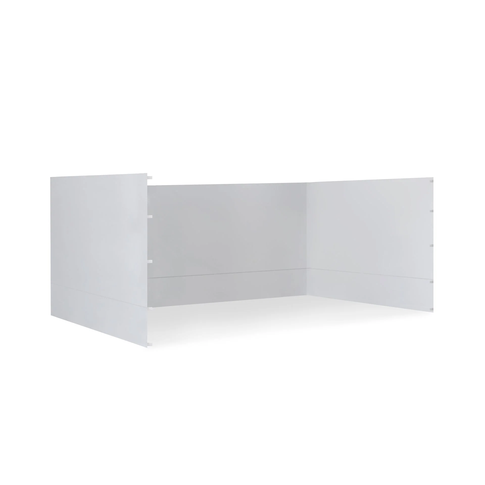 Toughout Thunderstorm Gazebo Side Wall 3x4.5m - White - Image 3