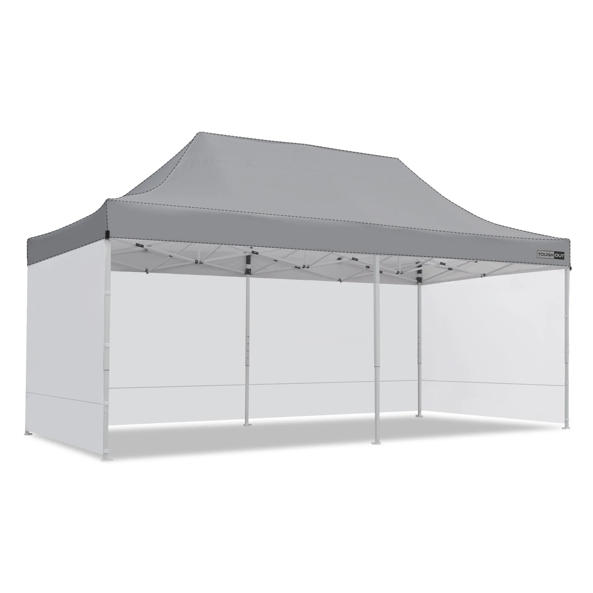 Toughout Thunderstorm Gazebo Side Wall 3x6m - White