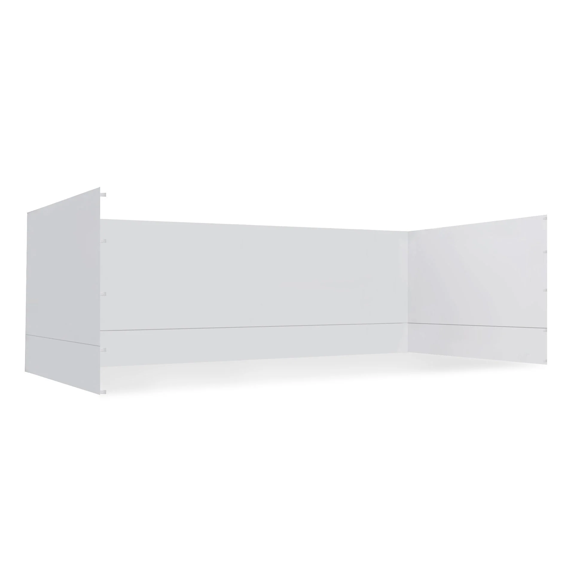 Toughout Thunderstorm Gazebo Side Wall 3x6m - White - Image 3