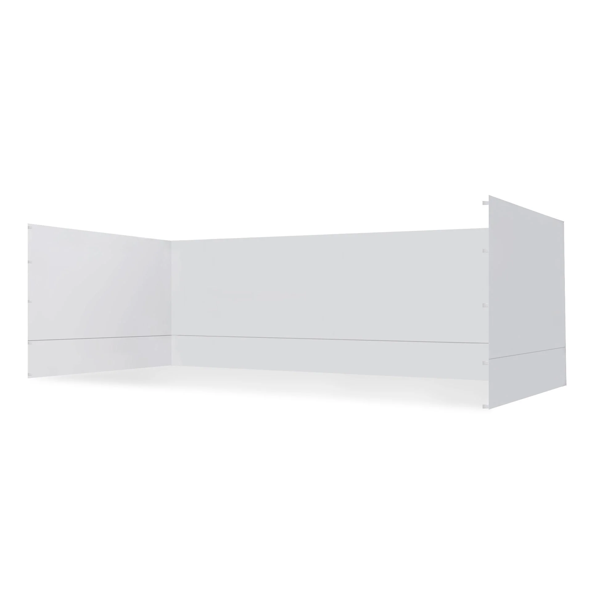 Toughout Thunderstorm Gazebo Side Wall 3x6m - White - Image 5