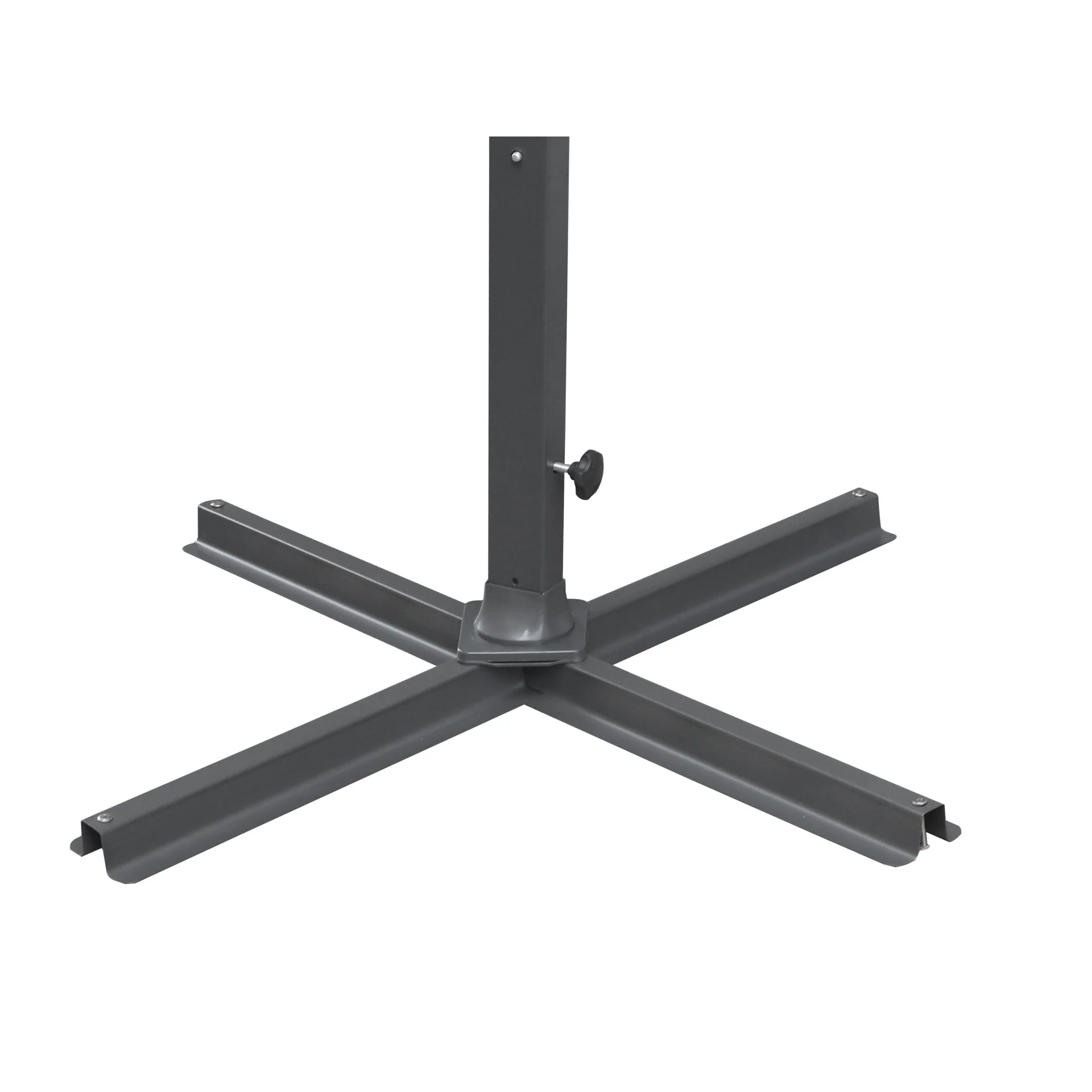 Toughout Totara Outdoor Cantilever Umbrella 3m - Black - Image 2