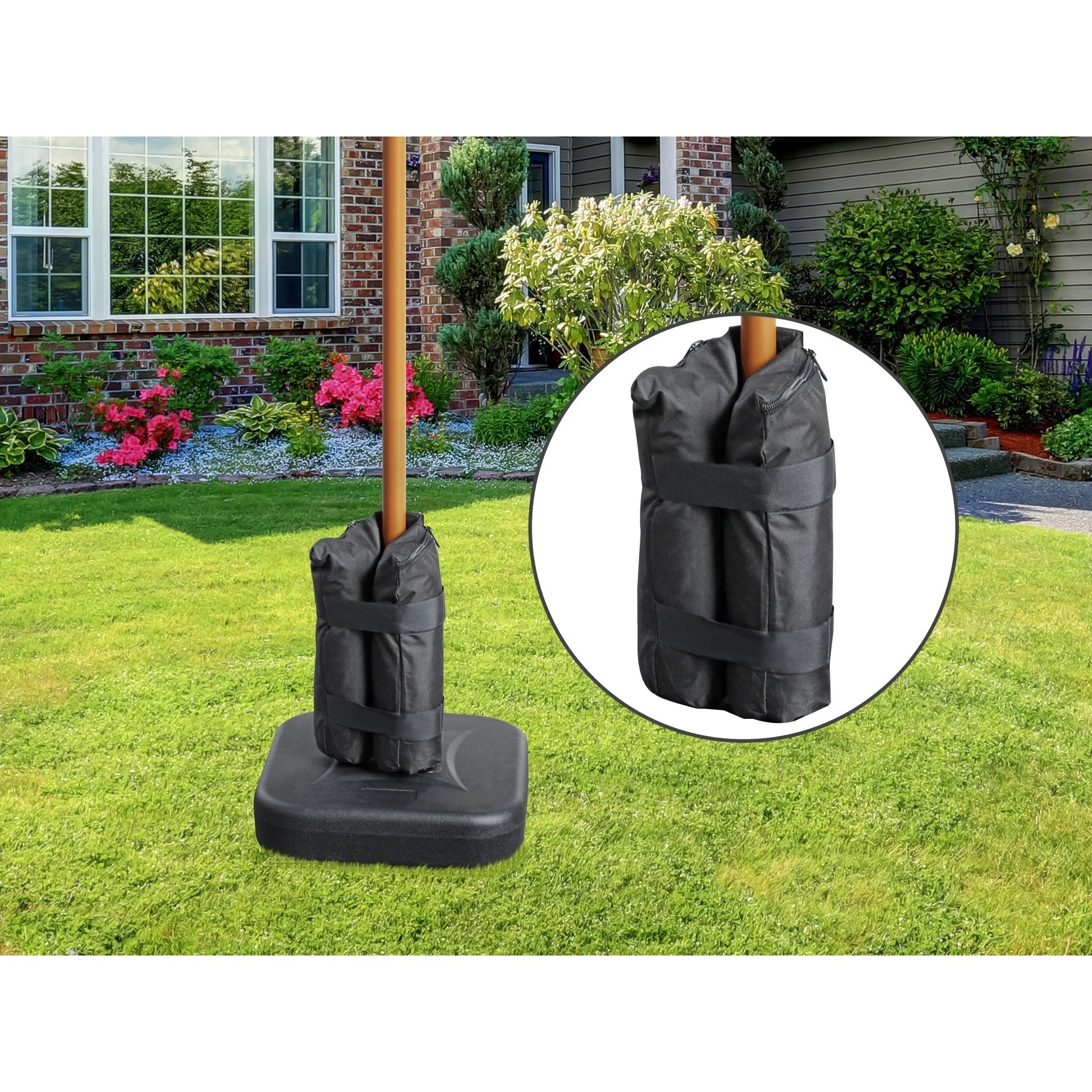 Toughout Umbrella Pop Up Gazebo Leg Weights Sand Bag Tent Weights - Image 2
