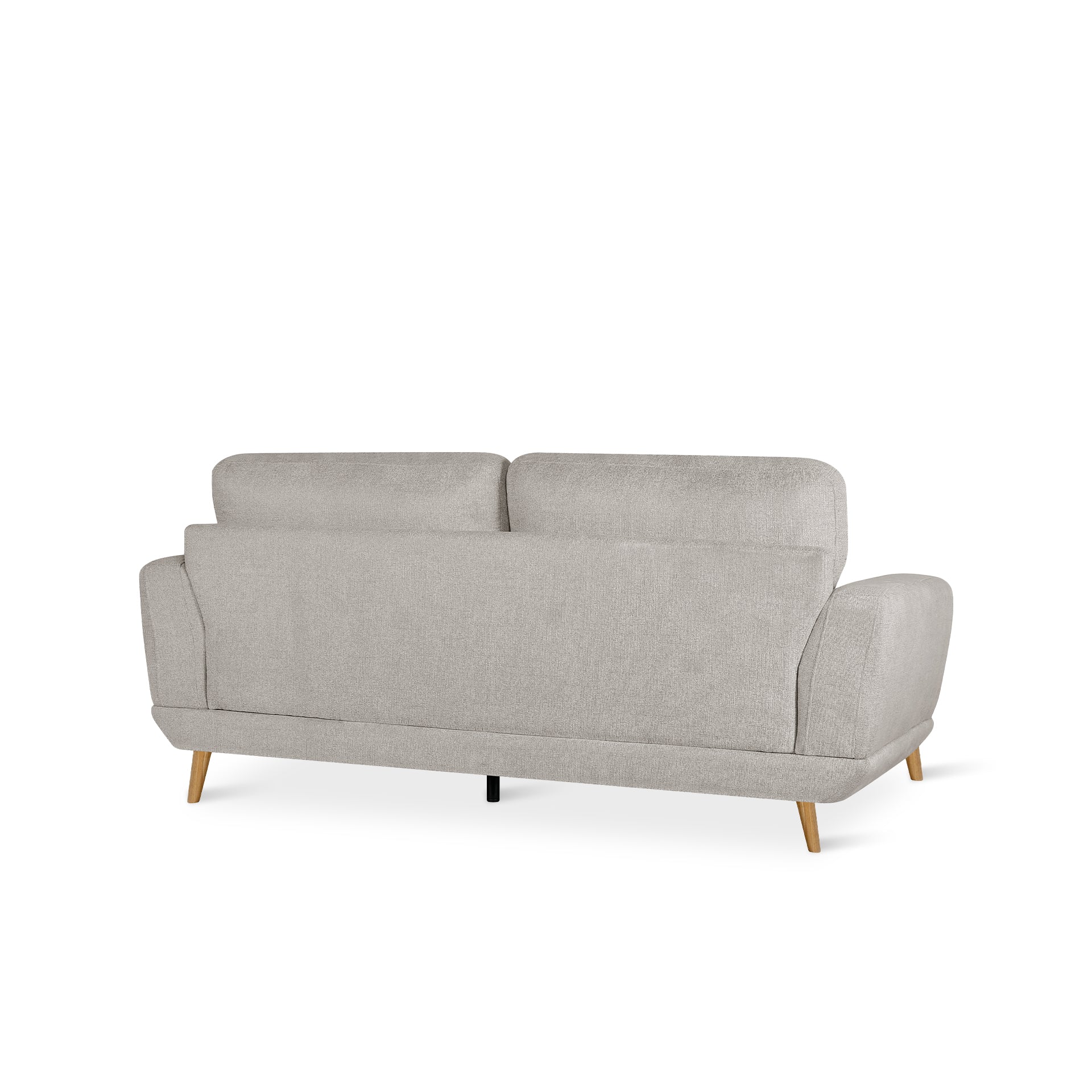 Tova Chenille 2 Seater Sofa - Beige - Image 6