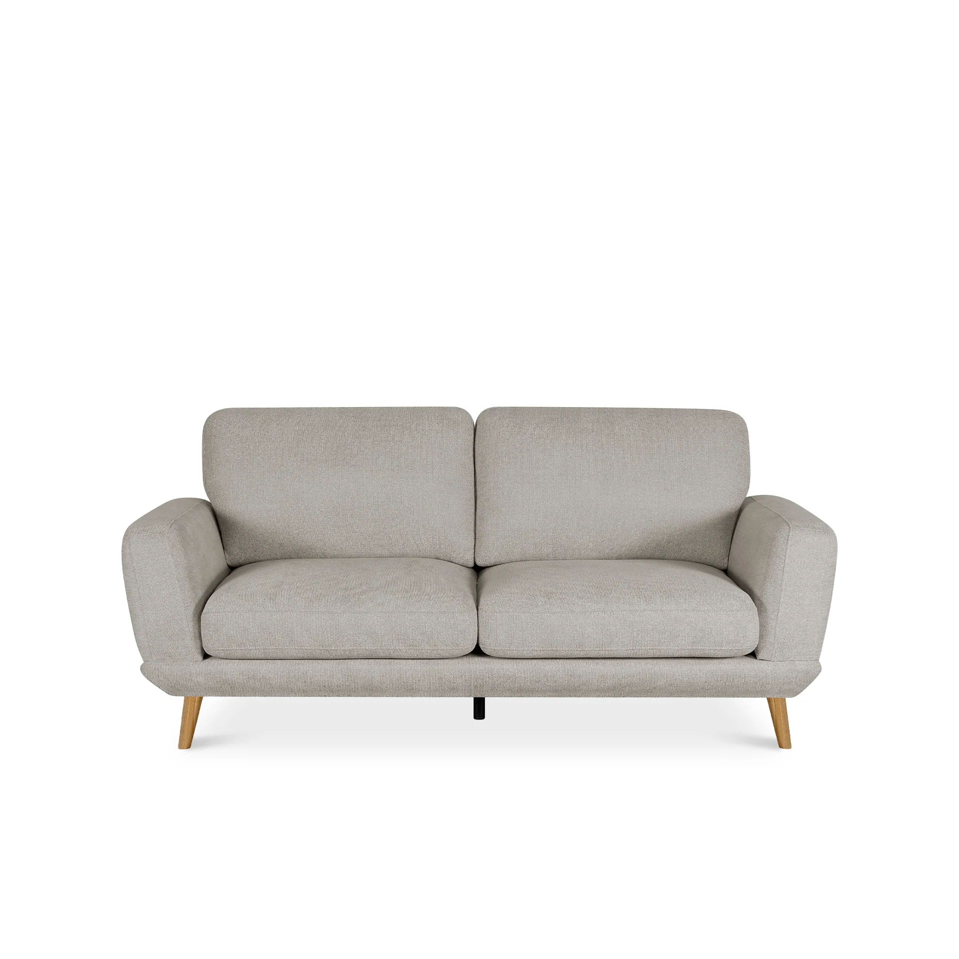 Tova Chenille 3 Seater Sofa - Beige - Image 8