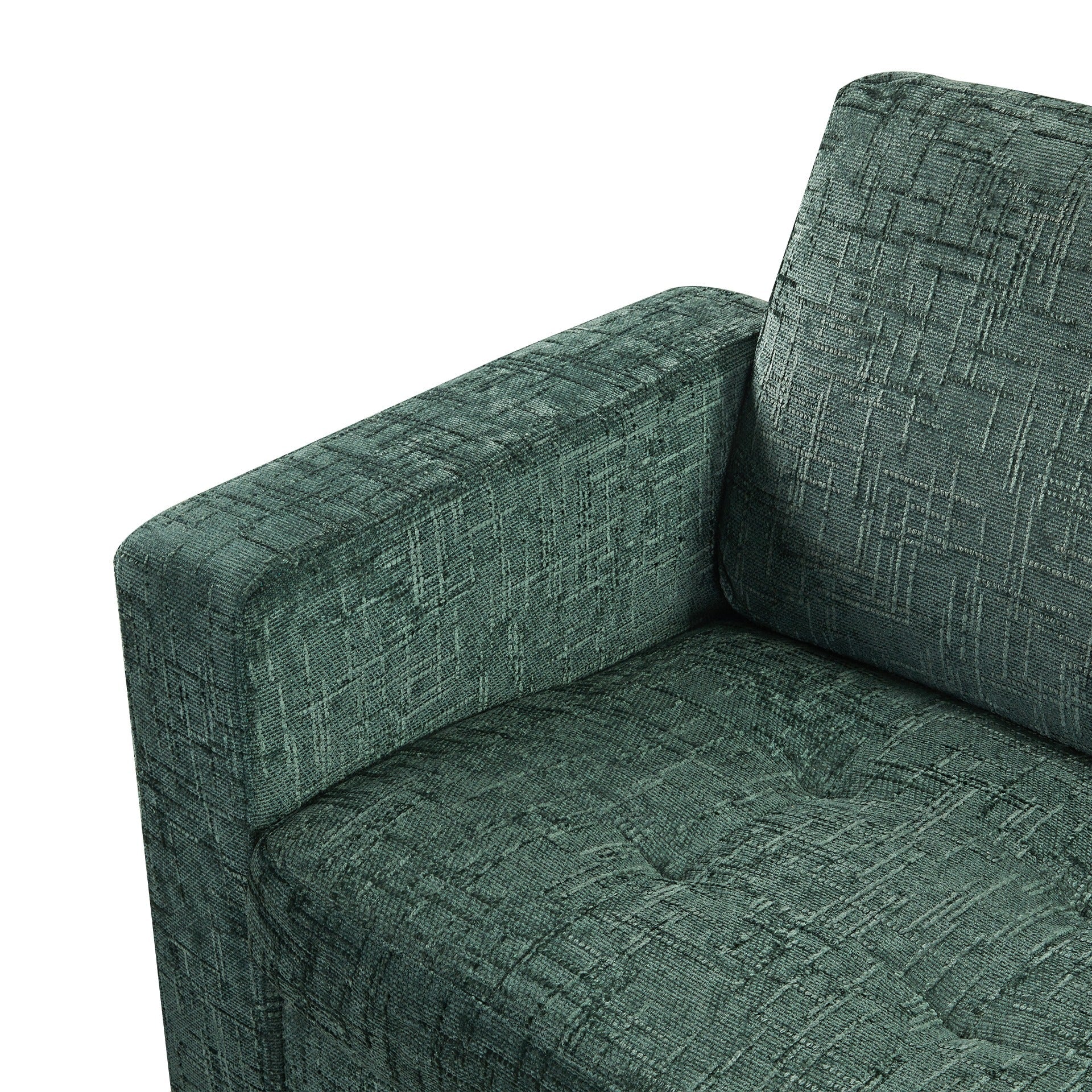 Tussock 3 Seater Sofa - Green - Image 12