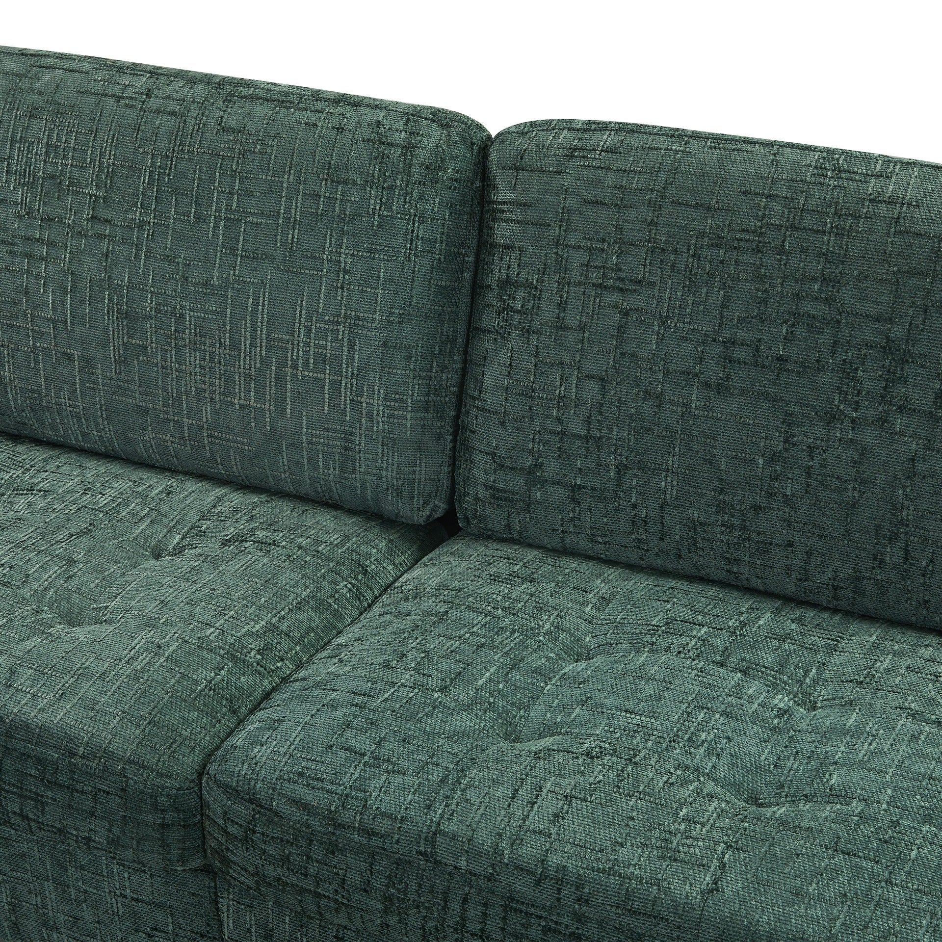 Tussock 3 Seater Sofa - Green - Image 13