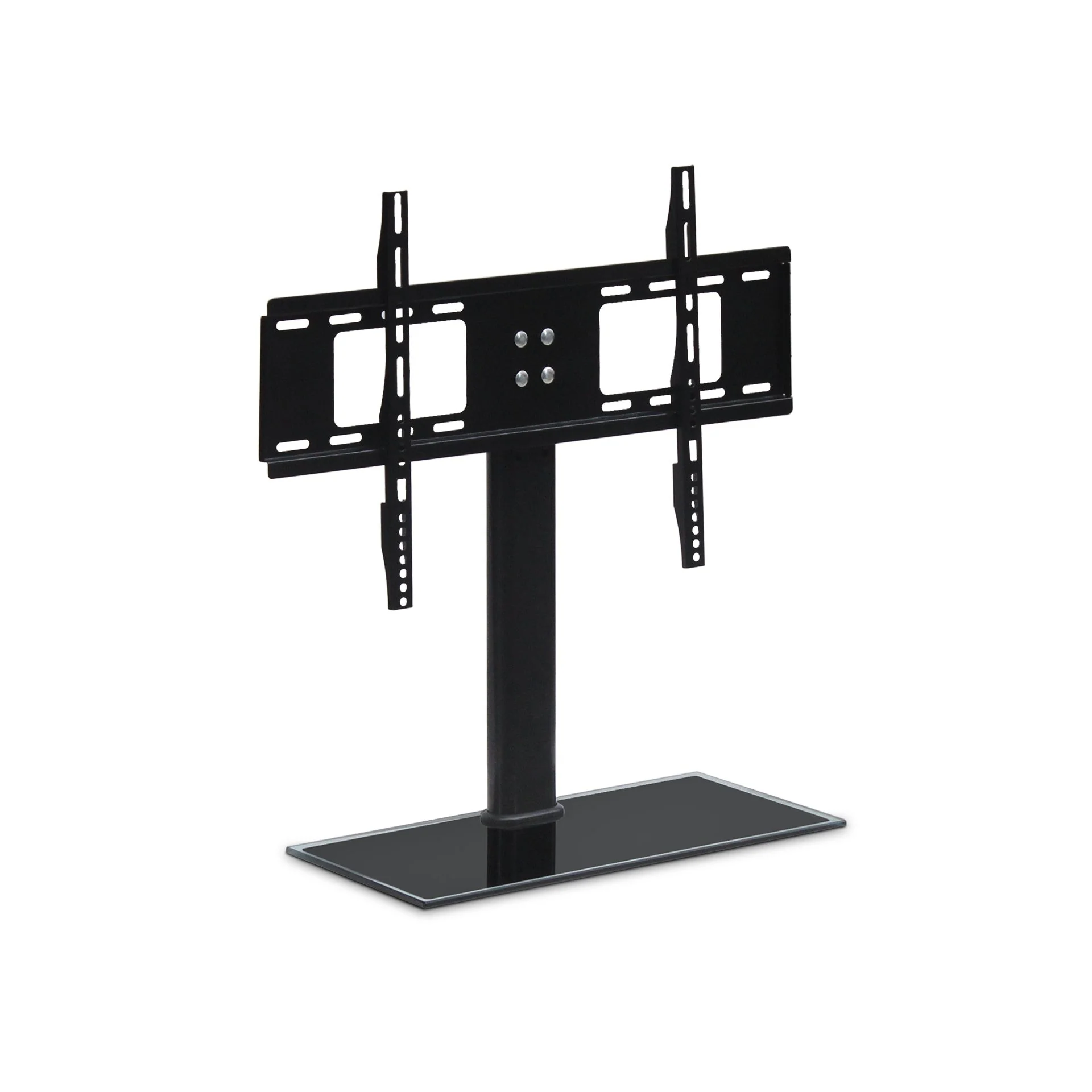 TV Stand With Glass Base Height Adjustable 32-55" - Image 4