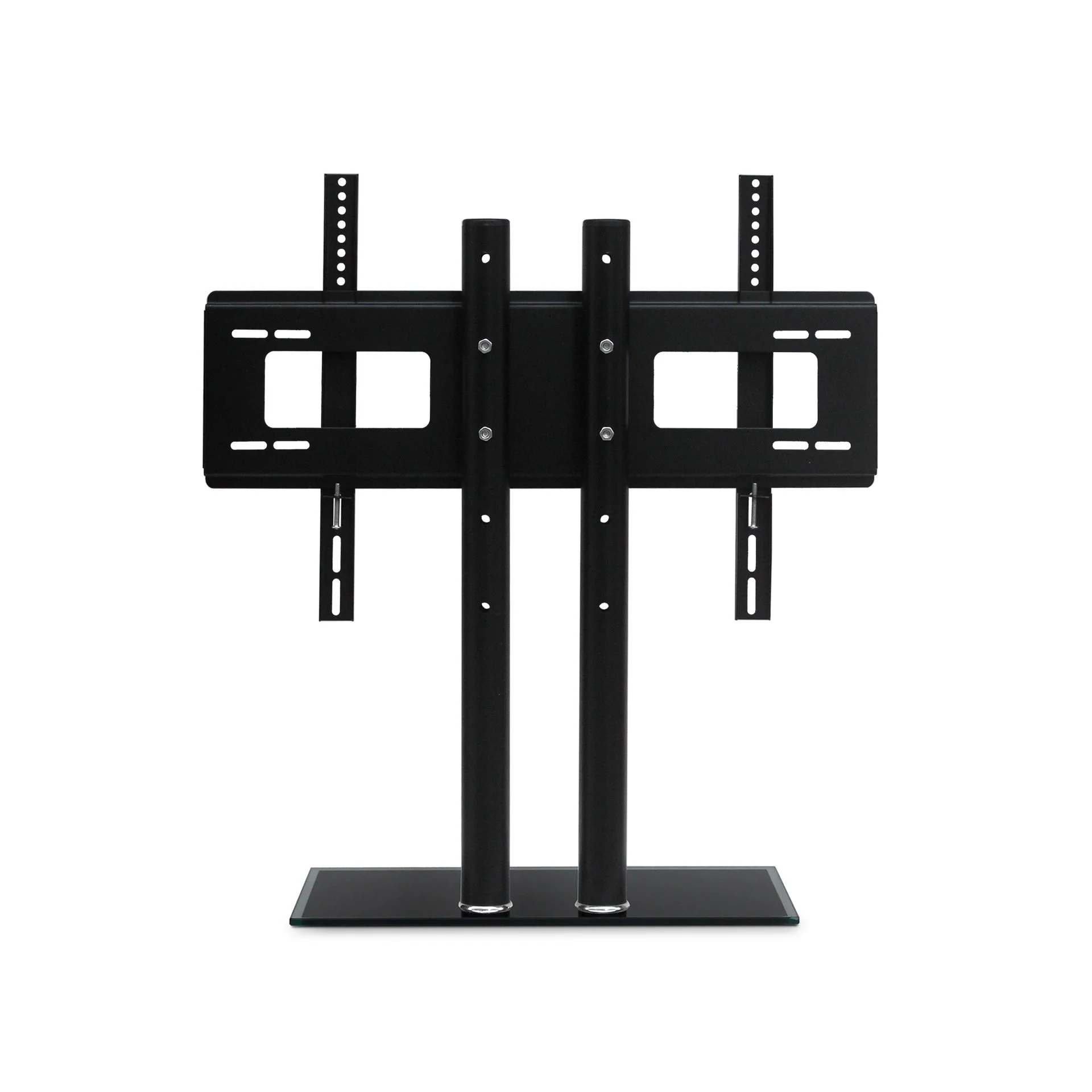 TV Stand With Glass Base Height Adjustable 32-70" - Image 5