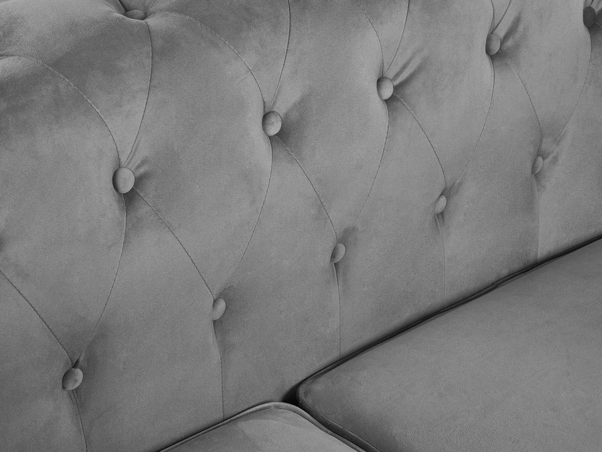 Vagas 2 Seater Sofa - Grey - Image 6