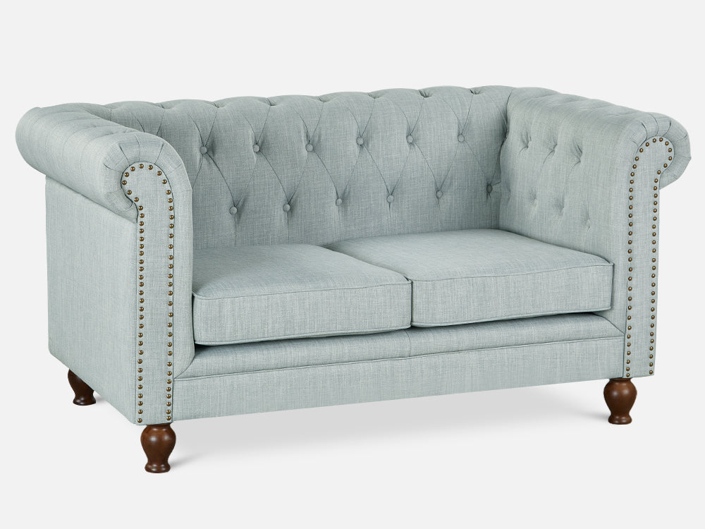 VAGAS Sofa Set 2PCS - LIGHT GREY - Image 4