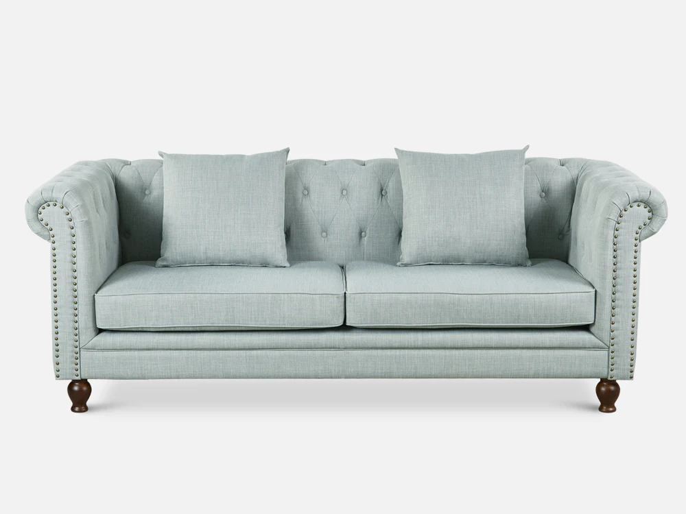 VAGAS Sofa Set 2PCS - LIGHT GREY - Image 5
