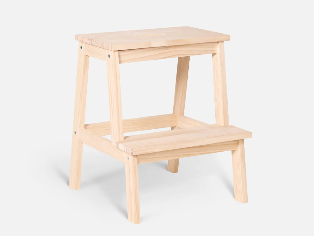 VAN Wooden Step Stool - Oak - Image 15