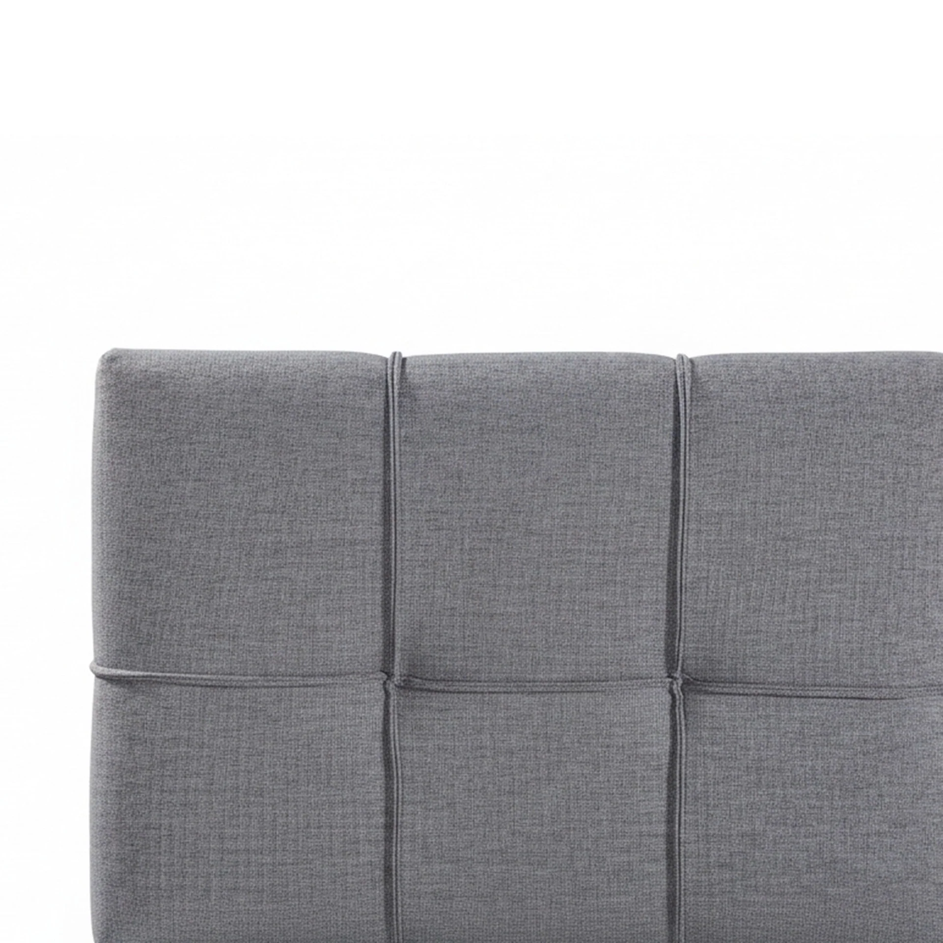 Vano Queen Gas Lift Bed Frame - Grey - Image 10