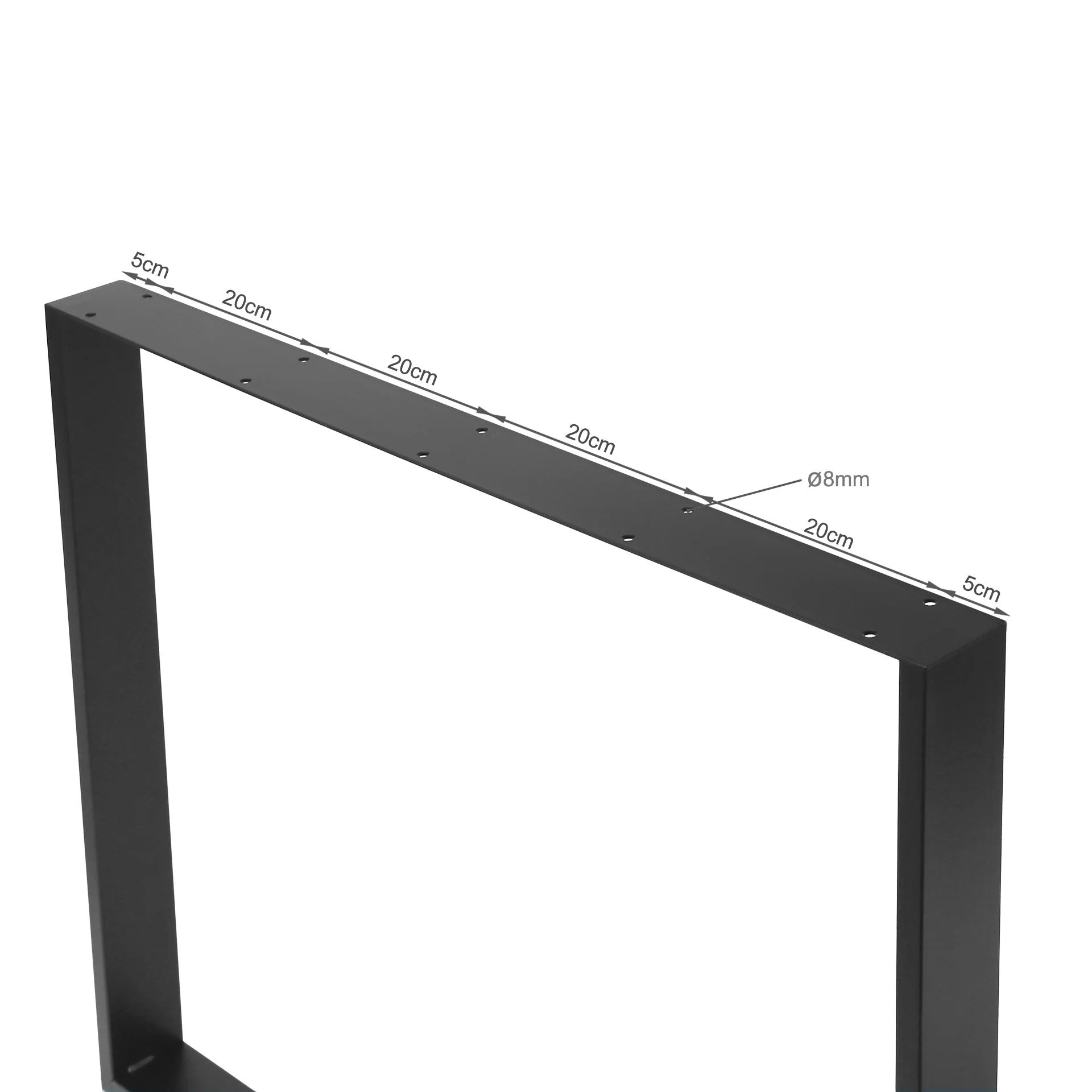 Varex Box Shape Metal Dining Table Legs 90x72.5cm - Set of 2 - Image 13