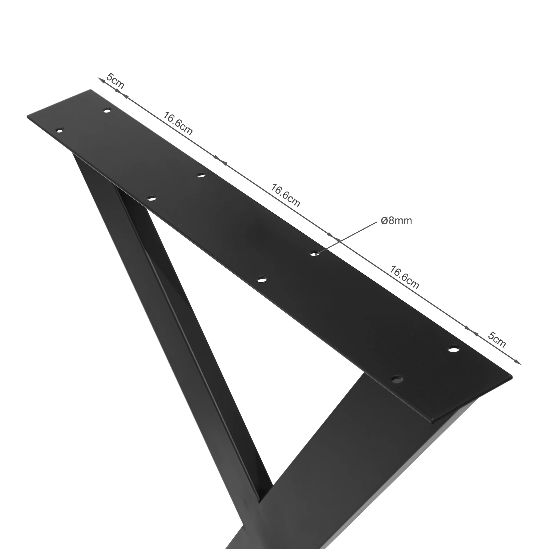 Varex X-Shape Metal Dining Table Legs 60x71cm - Set of 2 - Image 12