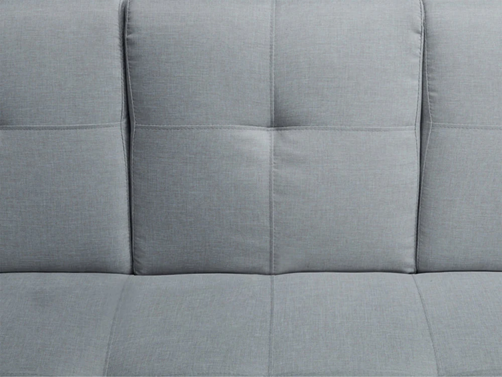 VENICE 3 Seater Sofa bed with Cup Holders - GREY - Image 10