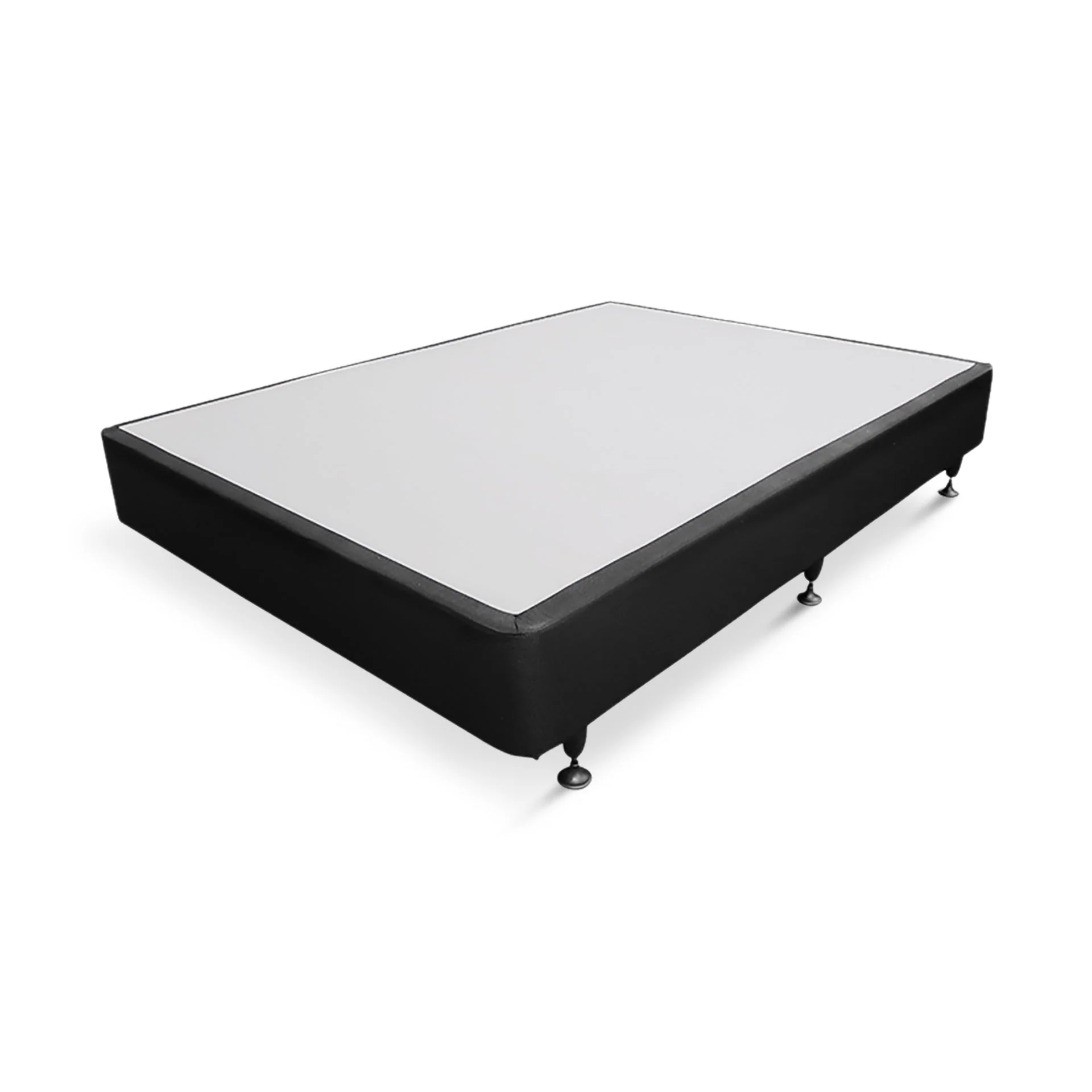 Vinson Fabric Double Bed Base - Black - Image 9