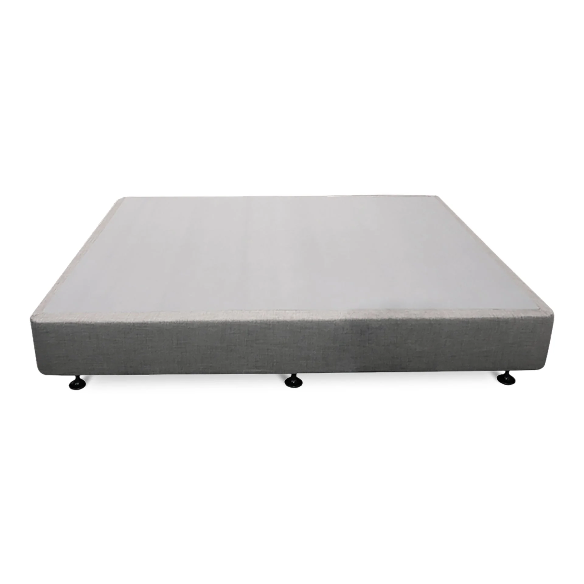 Vinson Fabric Double Bed Base - Grey - Image 7